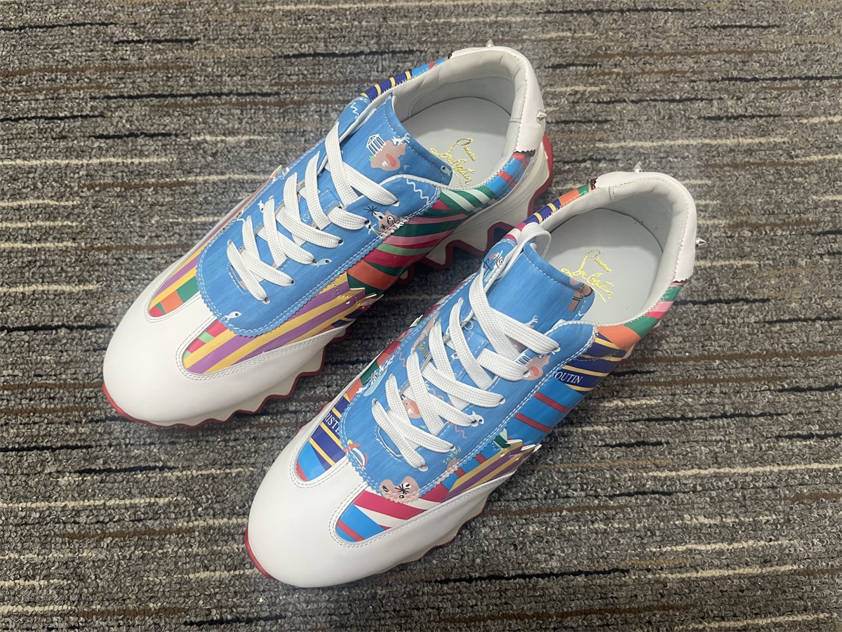 Men Women C*hristian L*ouboutin Top Sneakers