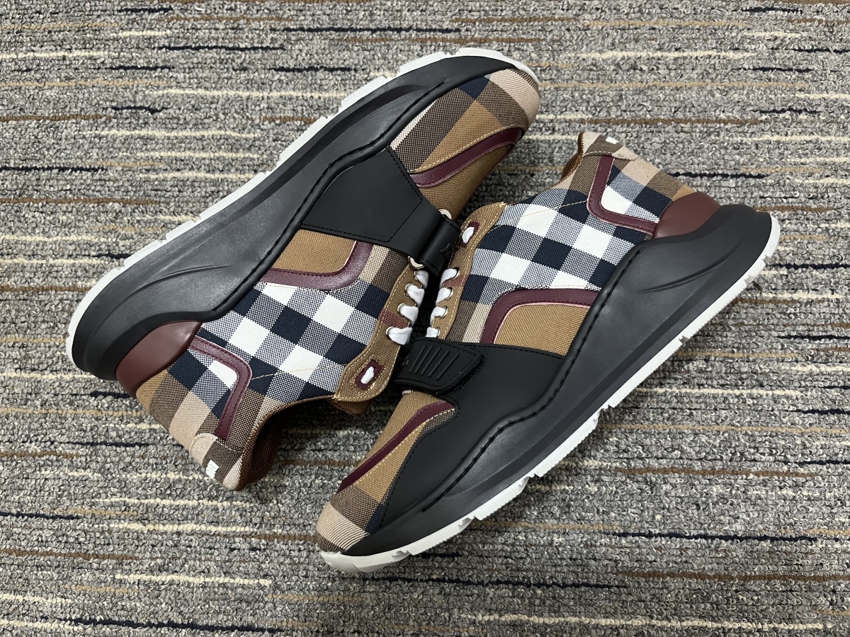 Men B*urberry Top Sneakers