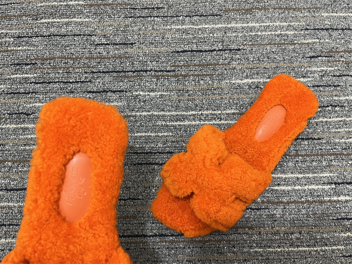 Women H*ermes Top slippers