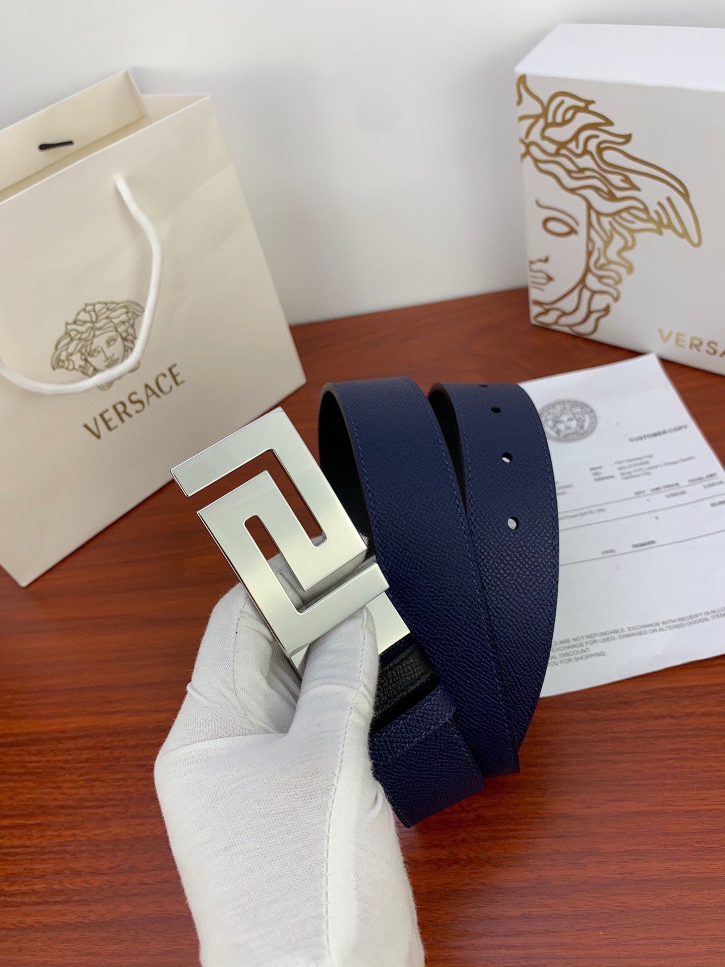 V*ersace Belts Top Quality 35MM