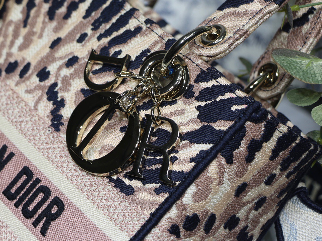 D*ior Lady D-Lite handbag Top Quality 24*11*20cm