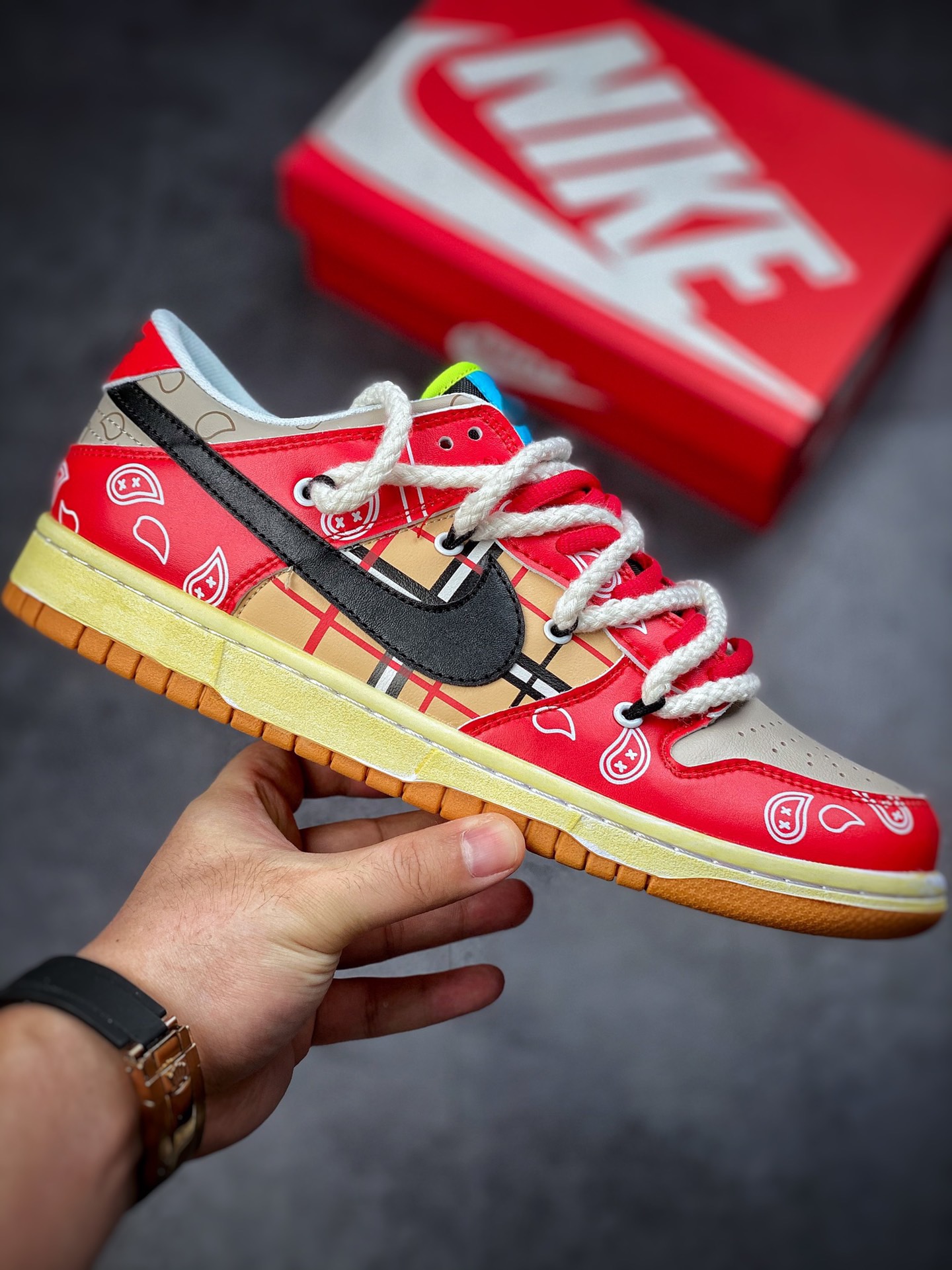 from Nike SB Dunk Low chicago