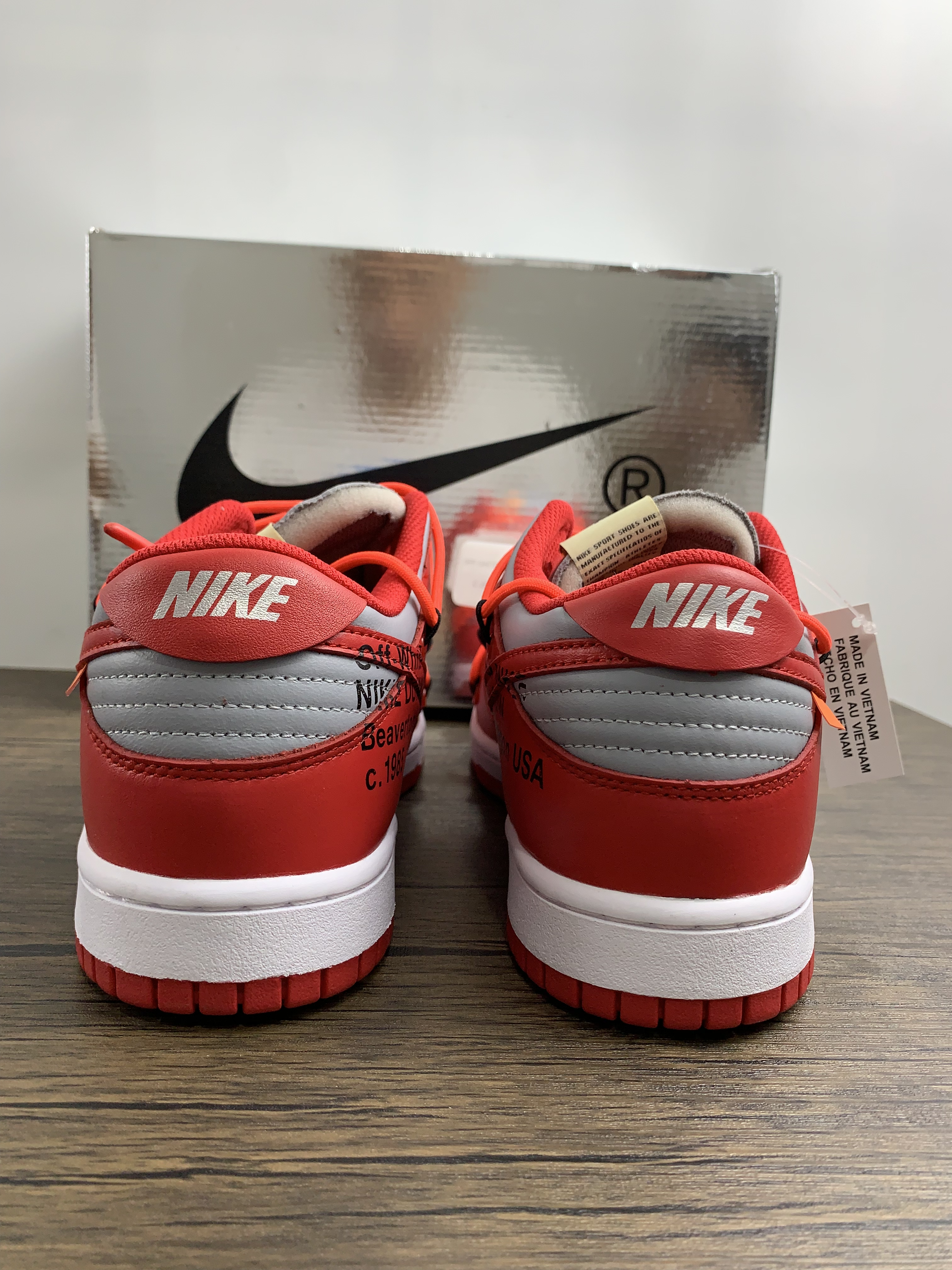 from OFF-WHITE xFutura x Nike Dunk Low
