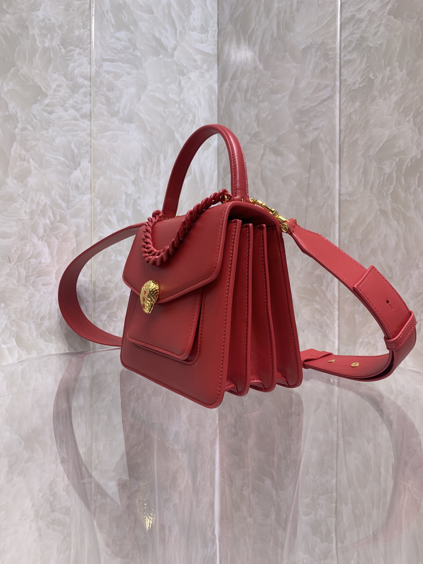 B*vlgari Bag Top Quality 18*15*9.5CM