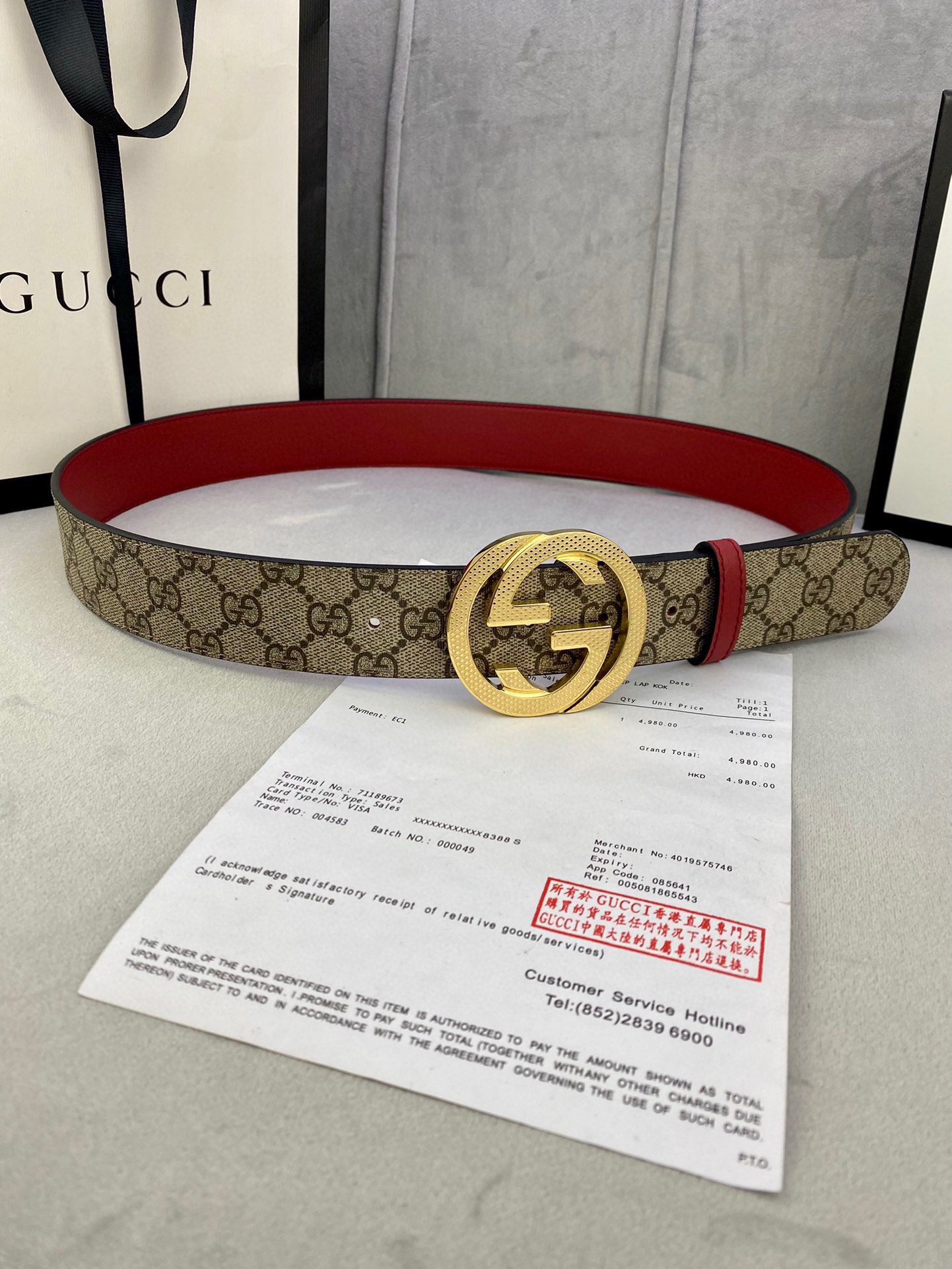 G*ucci Belts Top Quality 40MM