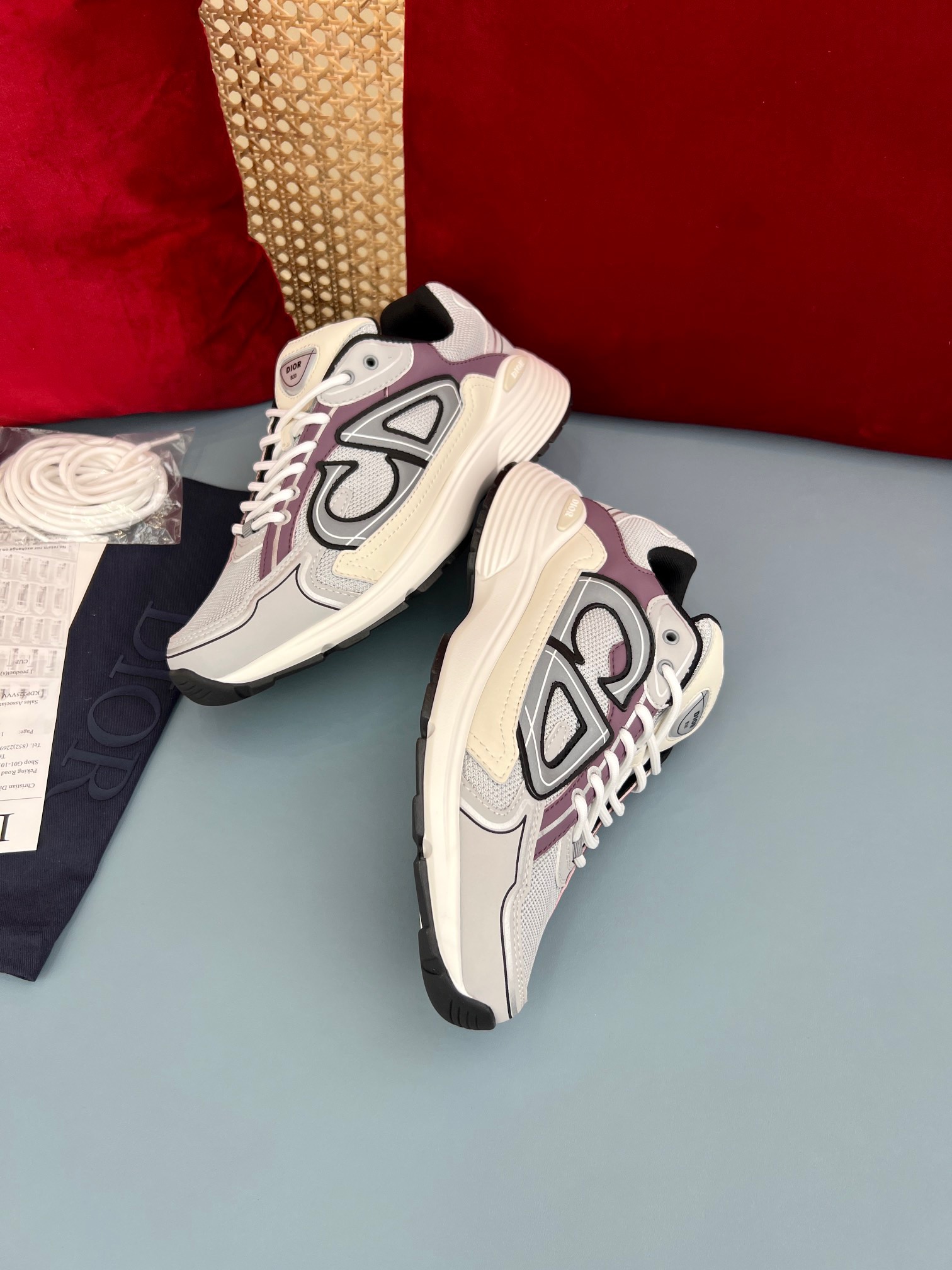 Men Women D*ior b30 Top Sneaker