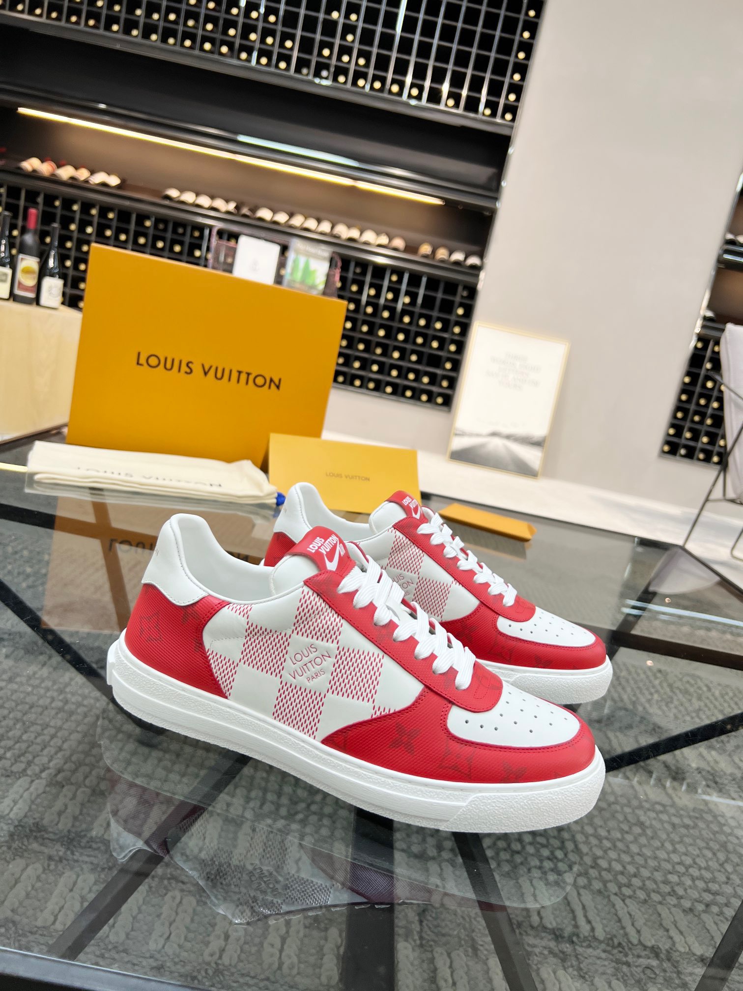 Men L*ouis V*uitton Top Sneaker