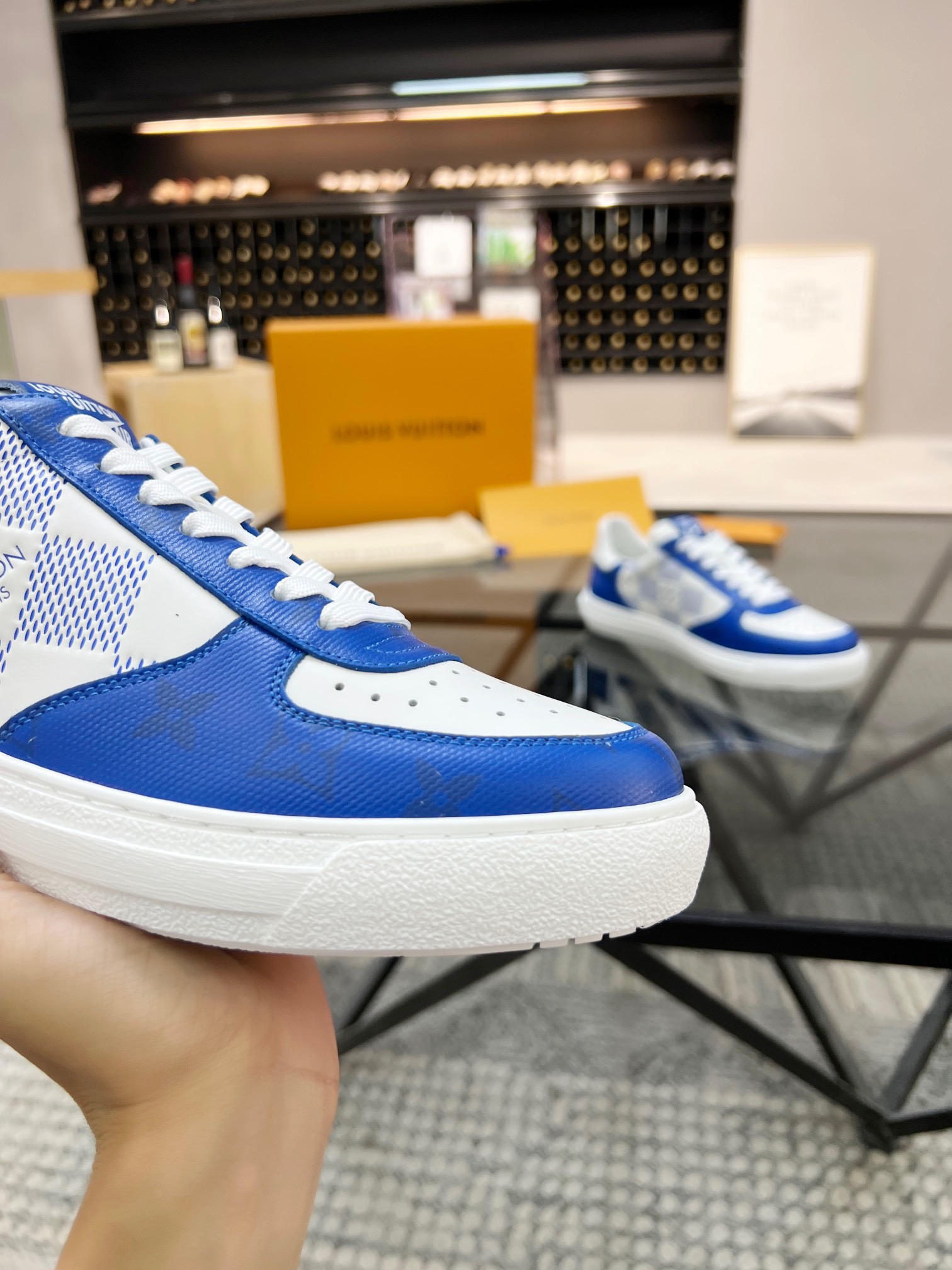 Men L*ouis V*uitton Top Sneaker