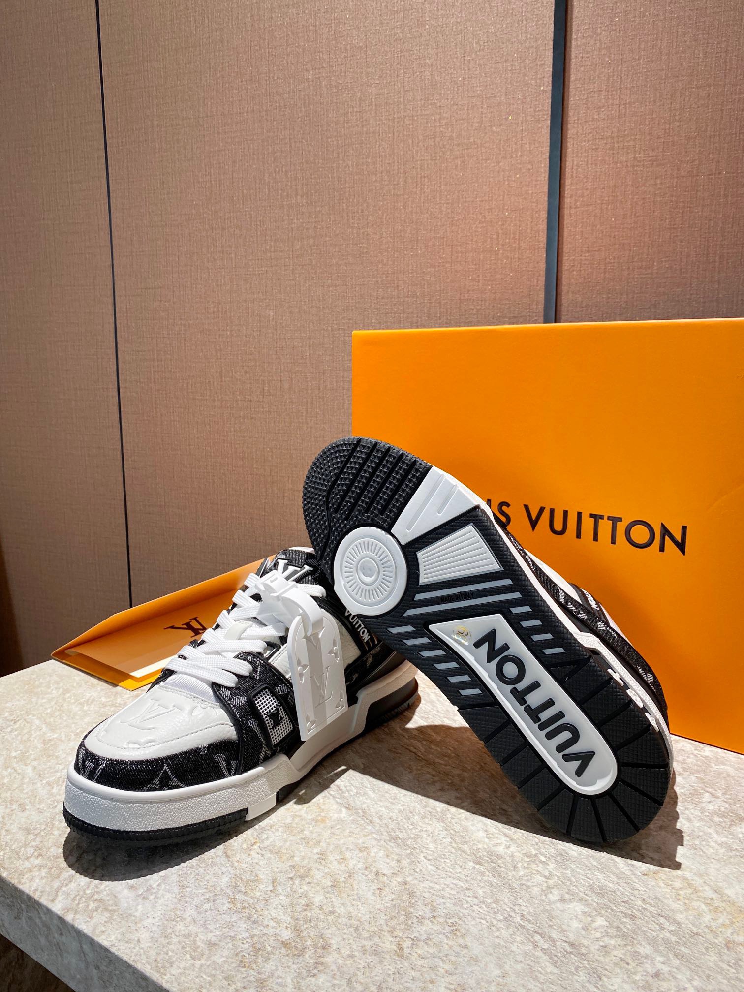 Men Women L*ouis V*uitton trainer Top Sneaker