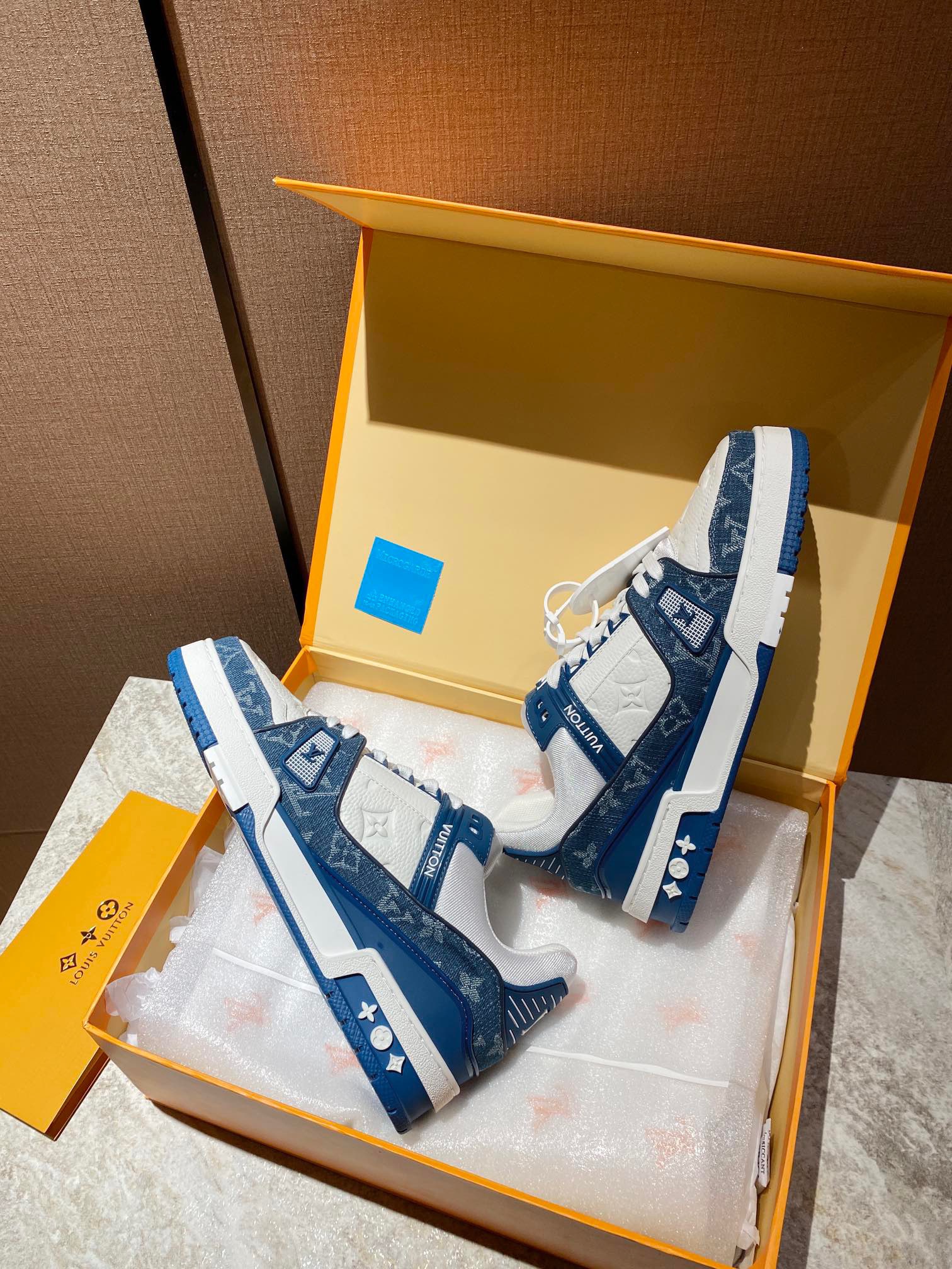 Men Women L*ouis V*uitton trainer Top Sneaker