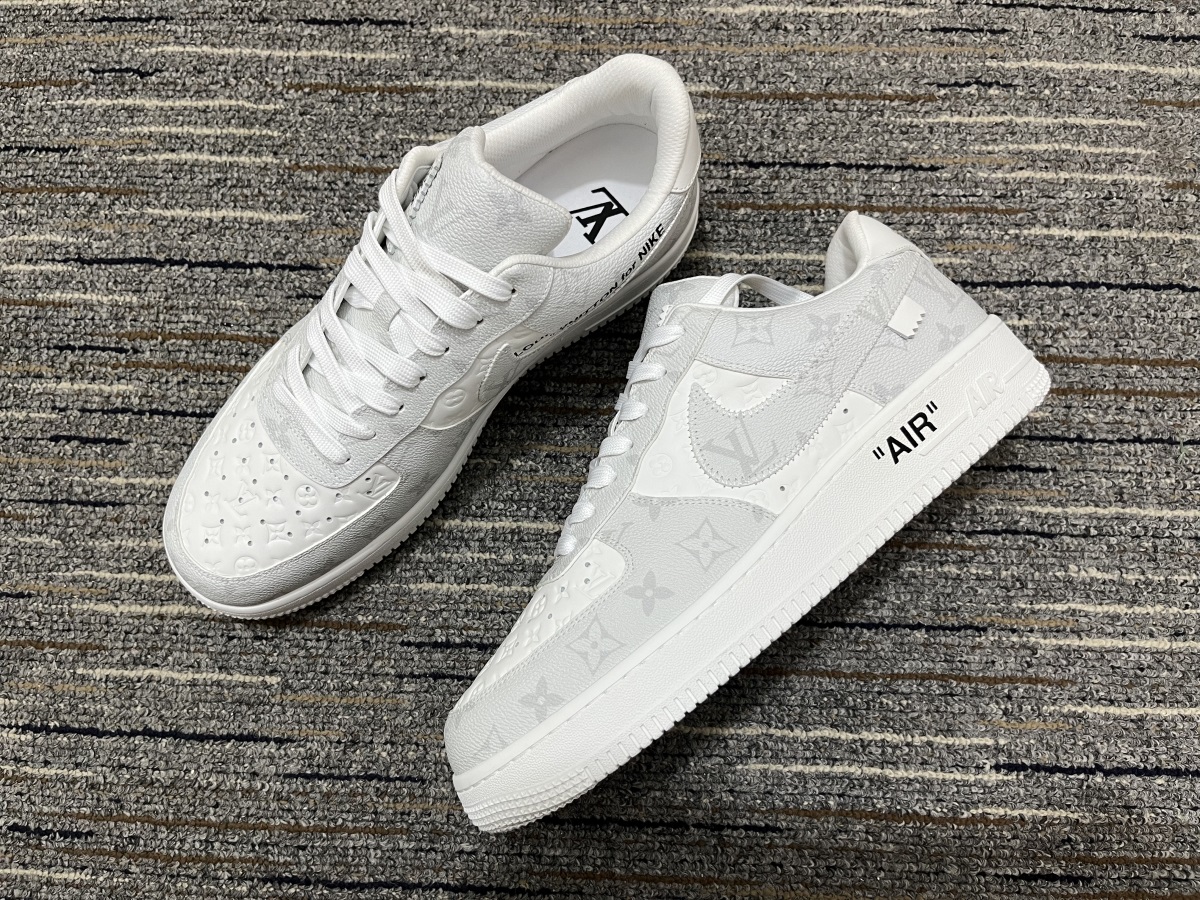 from Men L*ouis V*uitton nike air force 1 Top Sneakers