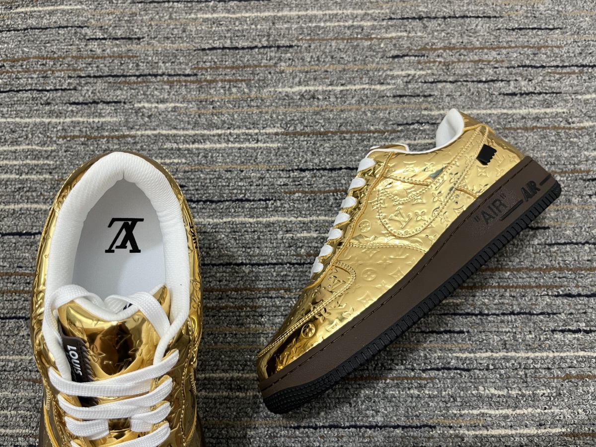 from Men L*ouis V*uitton nike air force 1 Top Sneakers