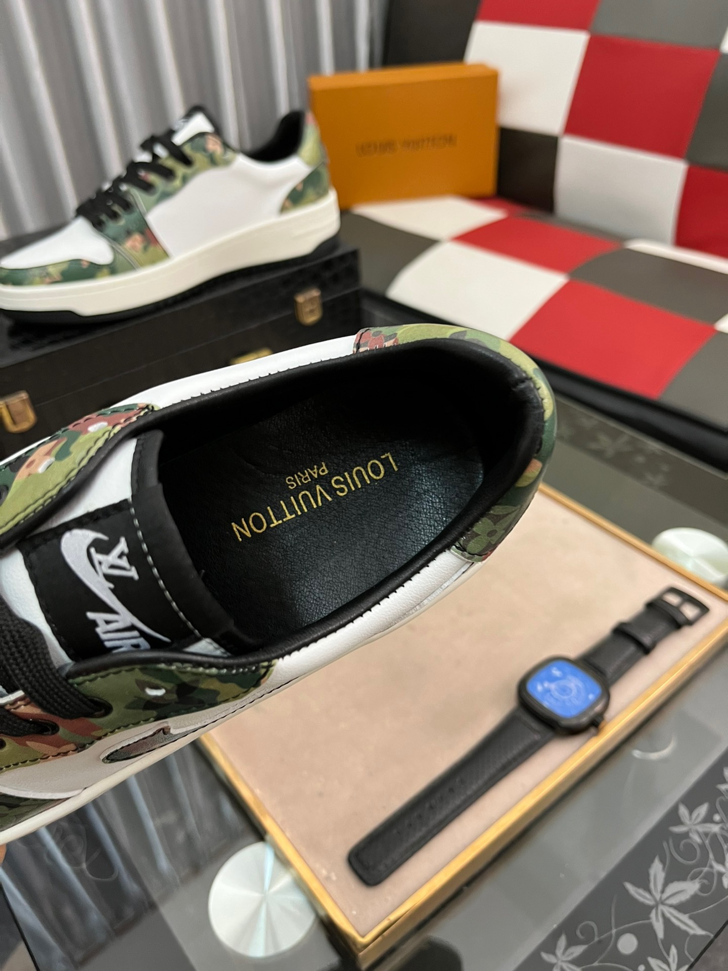 from Men L*ouis V*uitton nike air Top Sneakers