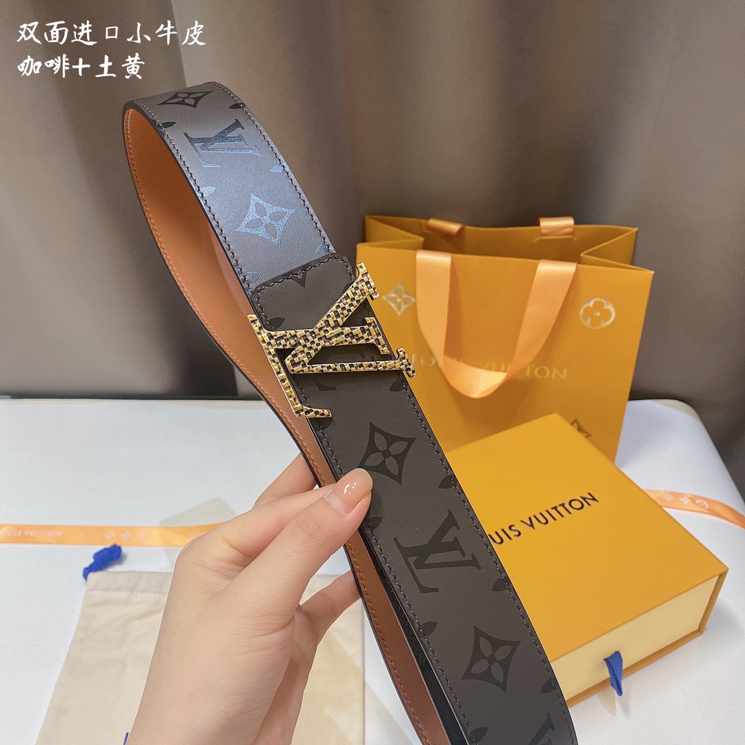 L*ouis V*uitton Belts Top Quality 40MM