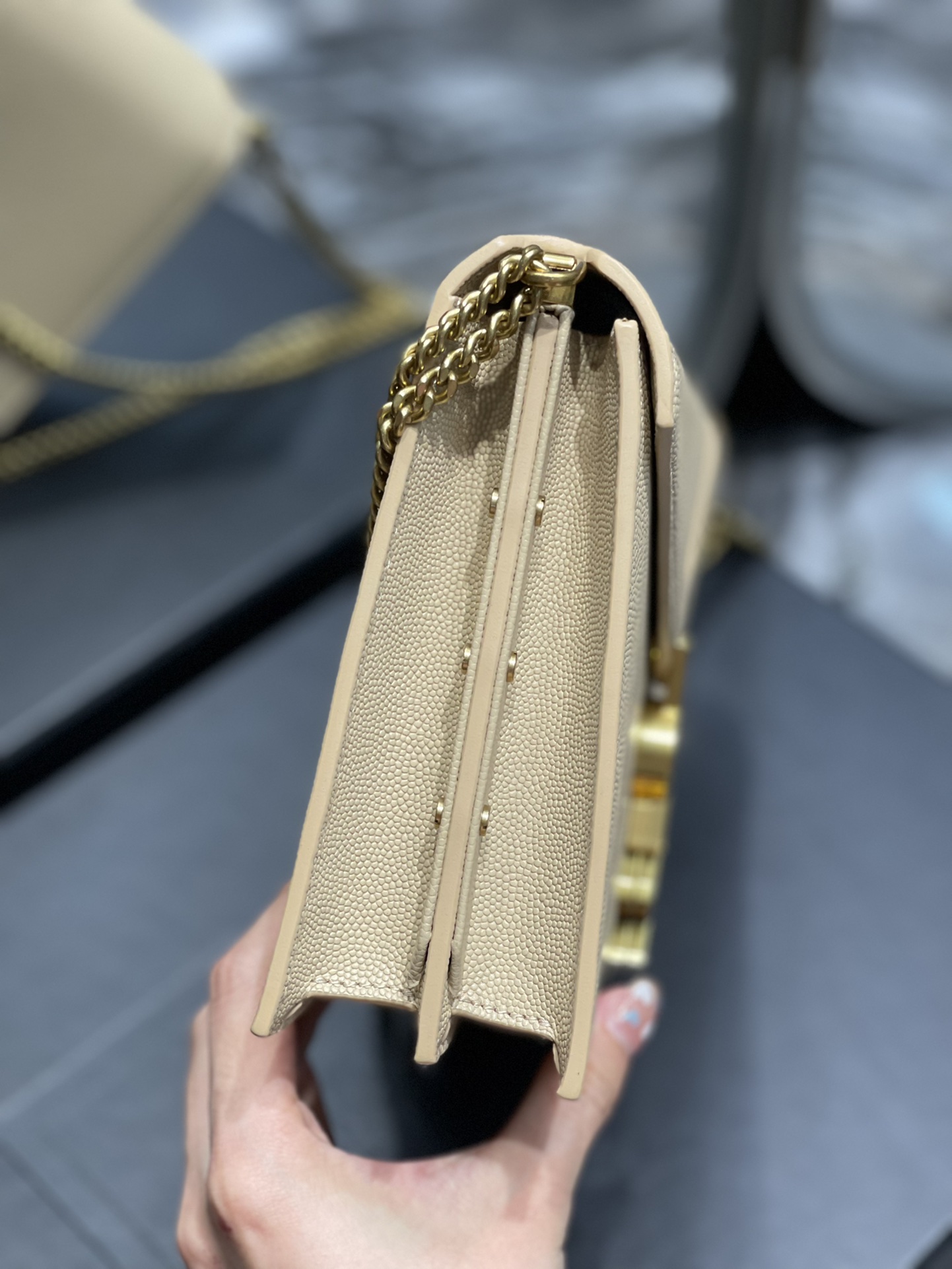 Y*SL Top Bag 22*16.5*5.5cm