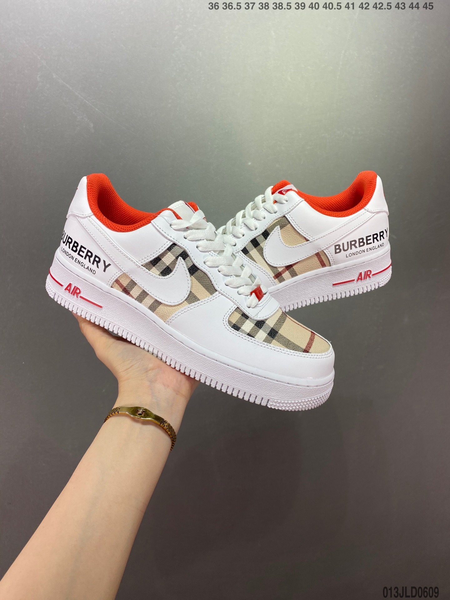 from Nike Air Force 1 07 +B*urberry