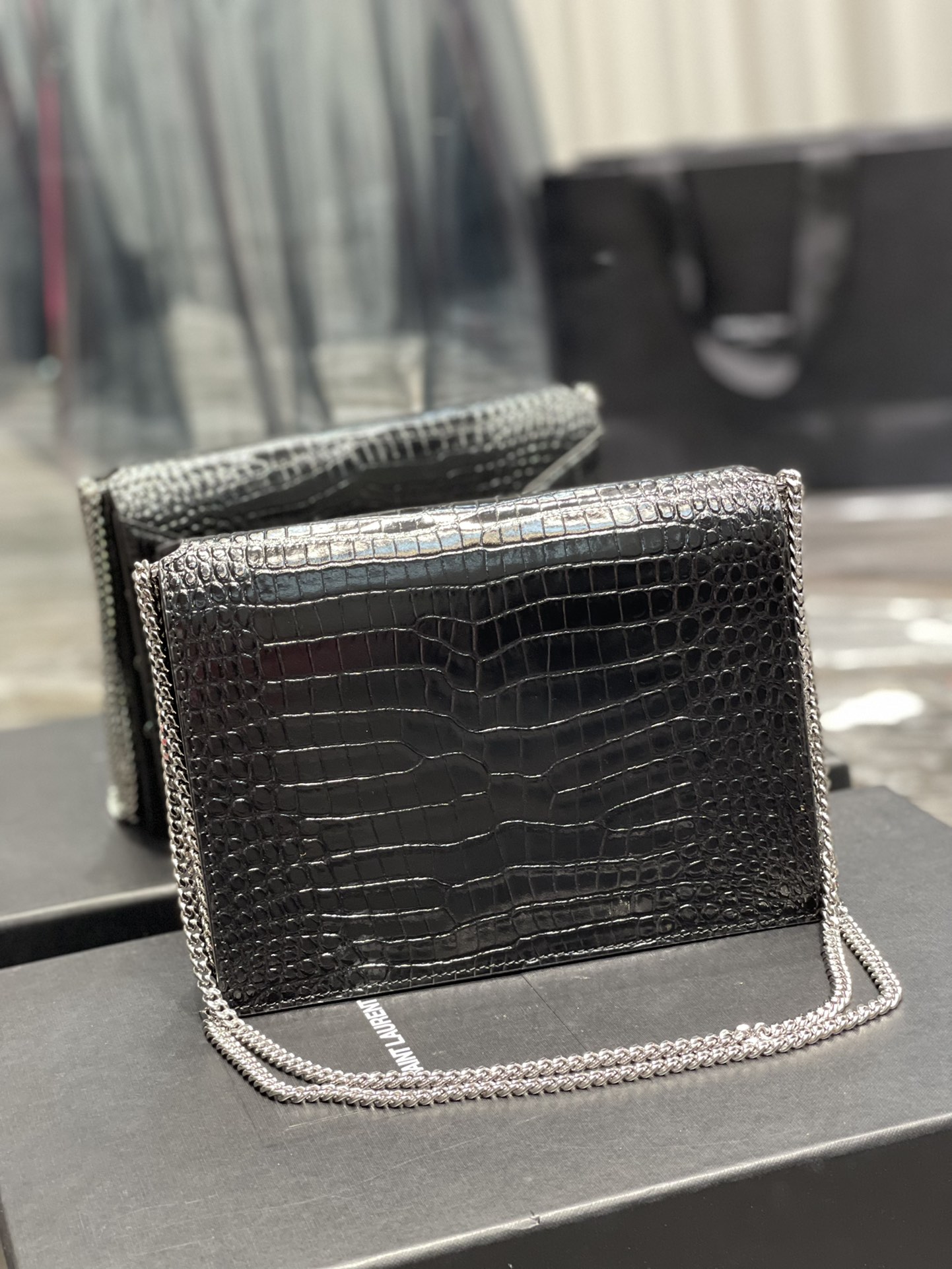 Y*SL Top Bag 22*16.5*5.5cm