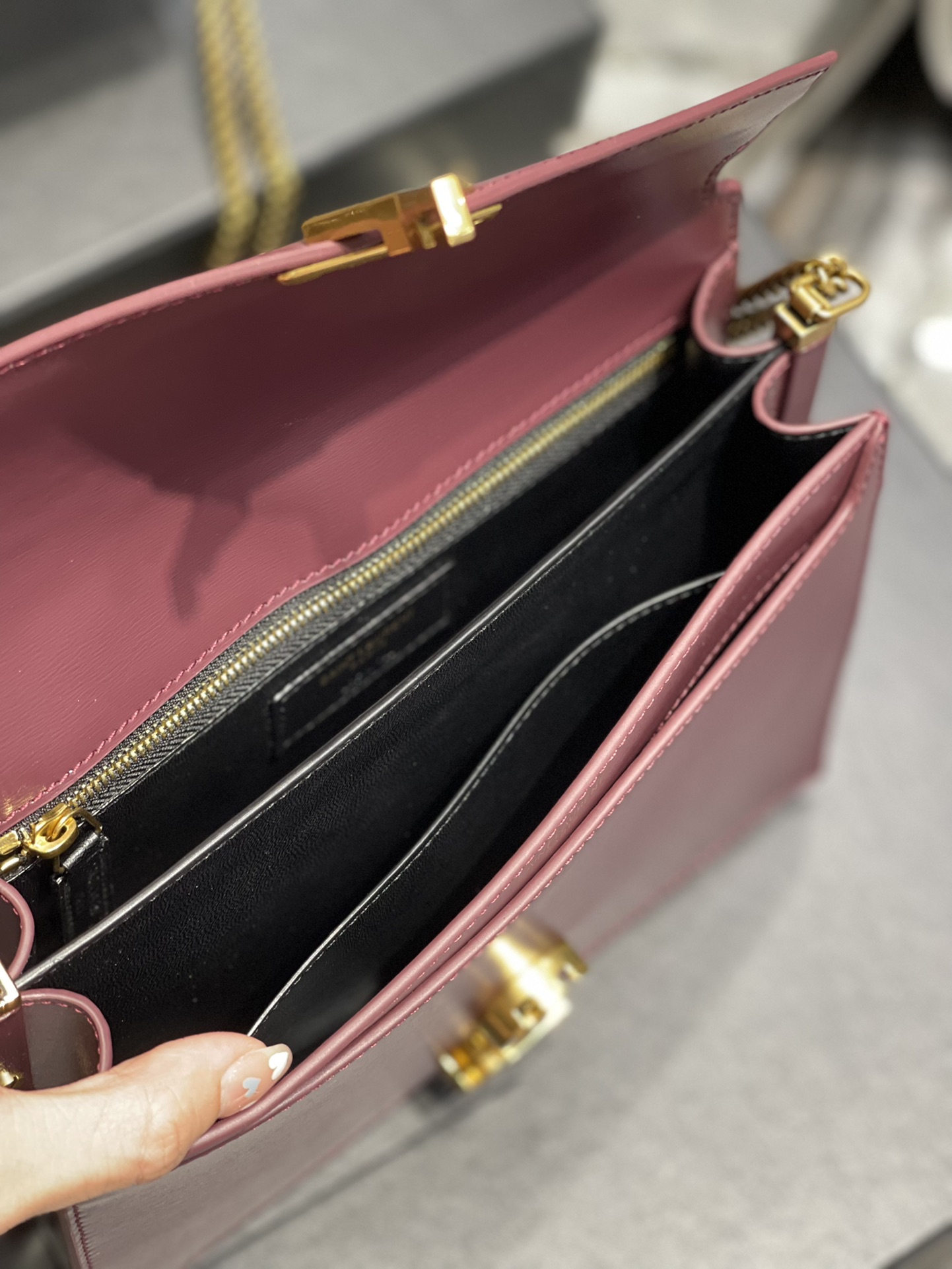 Y*SL Top Bag 22*16.5*5.5cm