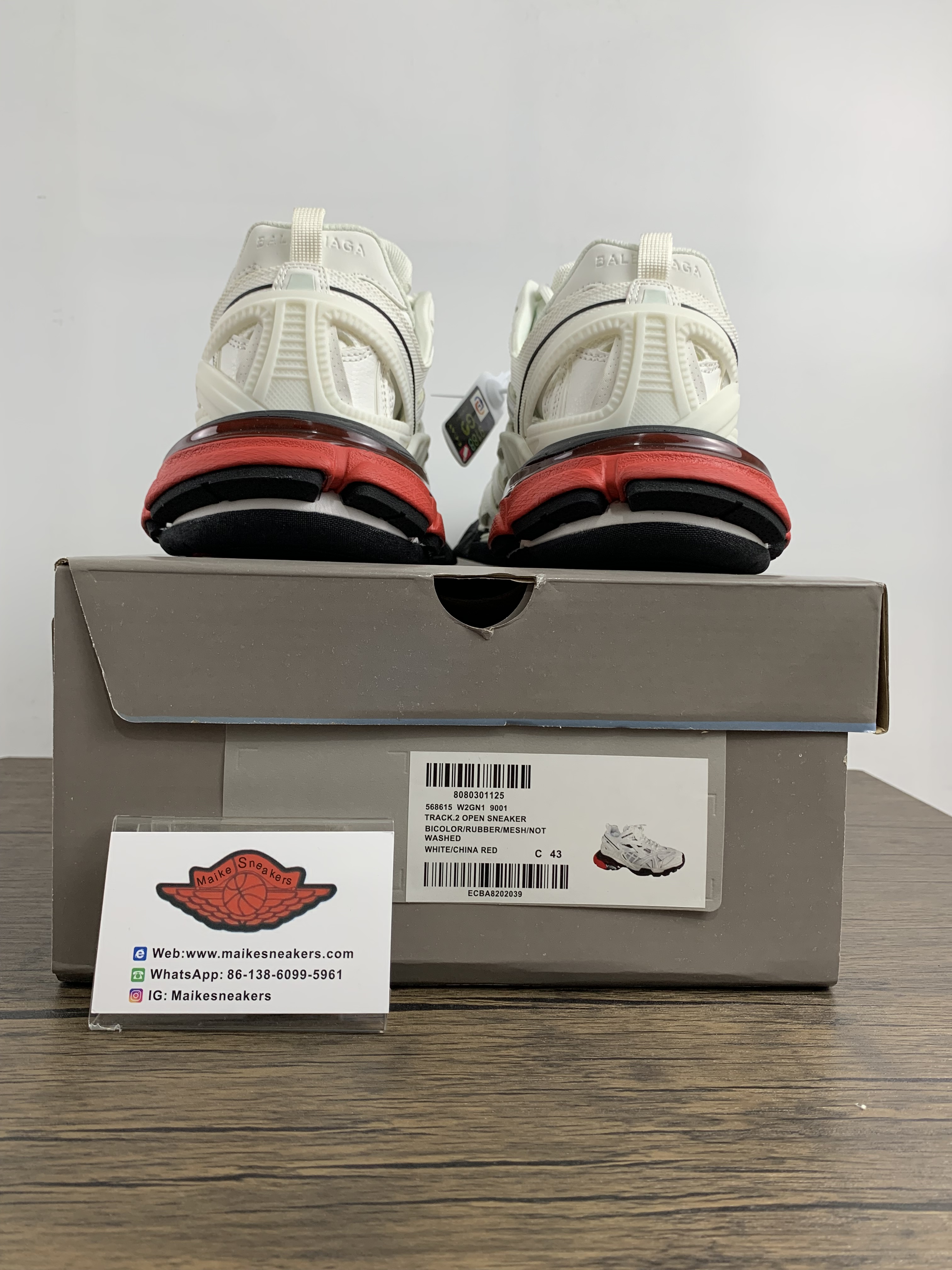 Men Women B*alenciaga Track Top Sneakers