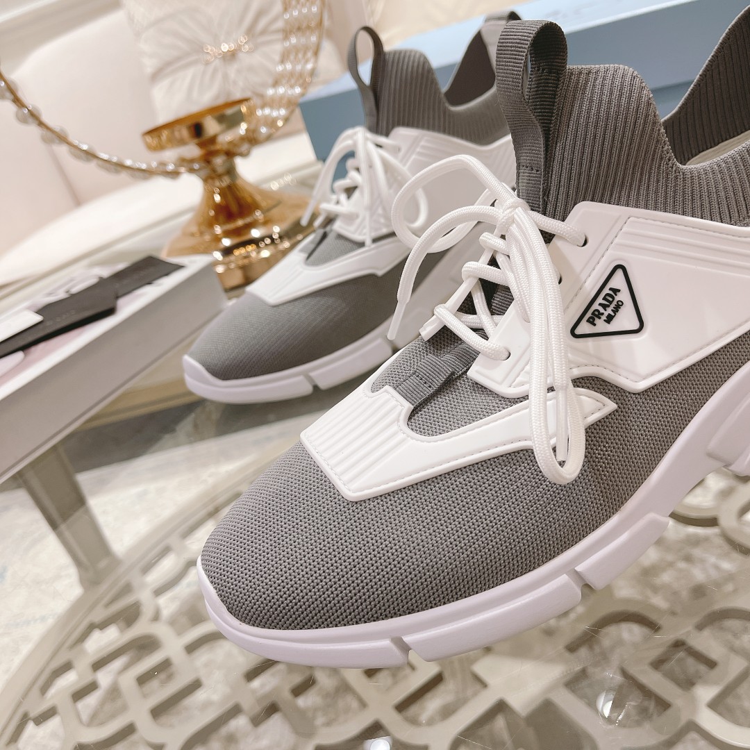 Men Women P*rada Top Sneaker