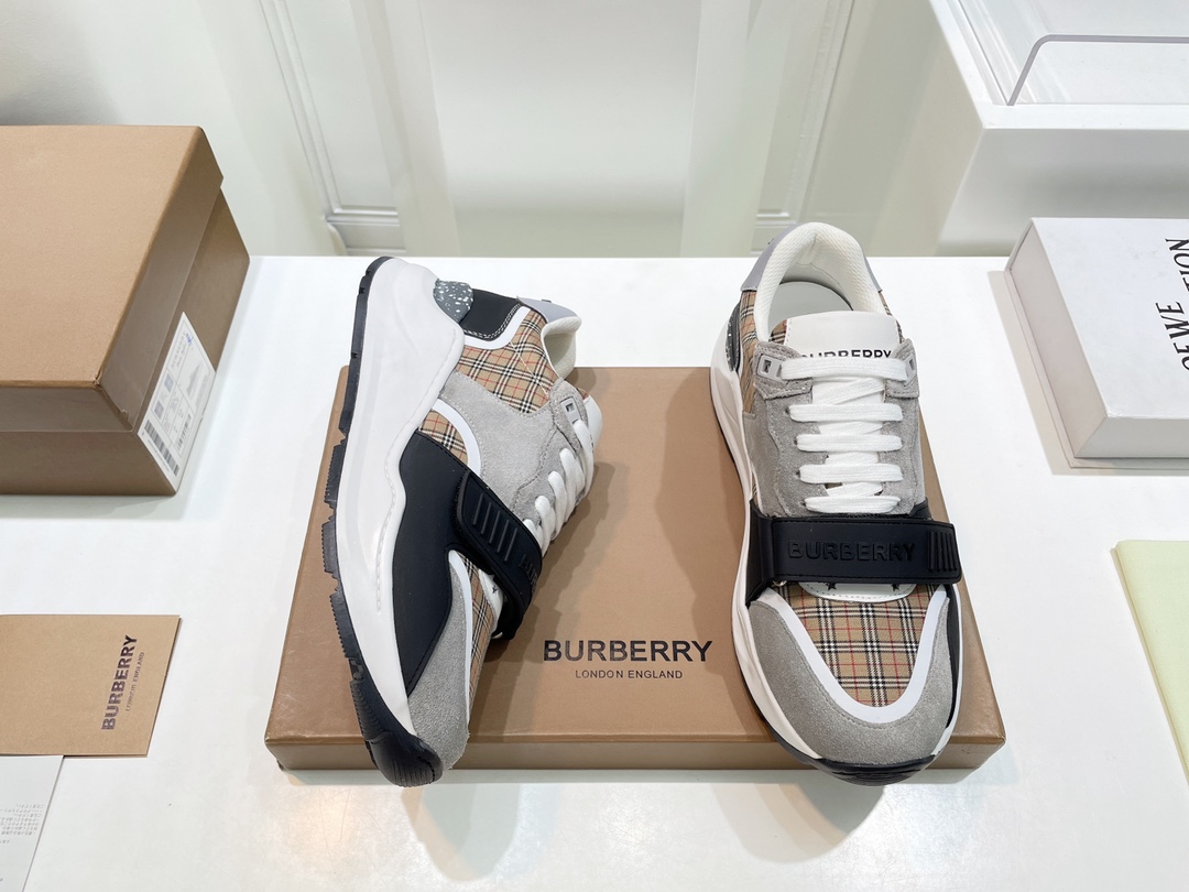 Men Women B*rberry Sneaker
