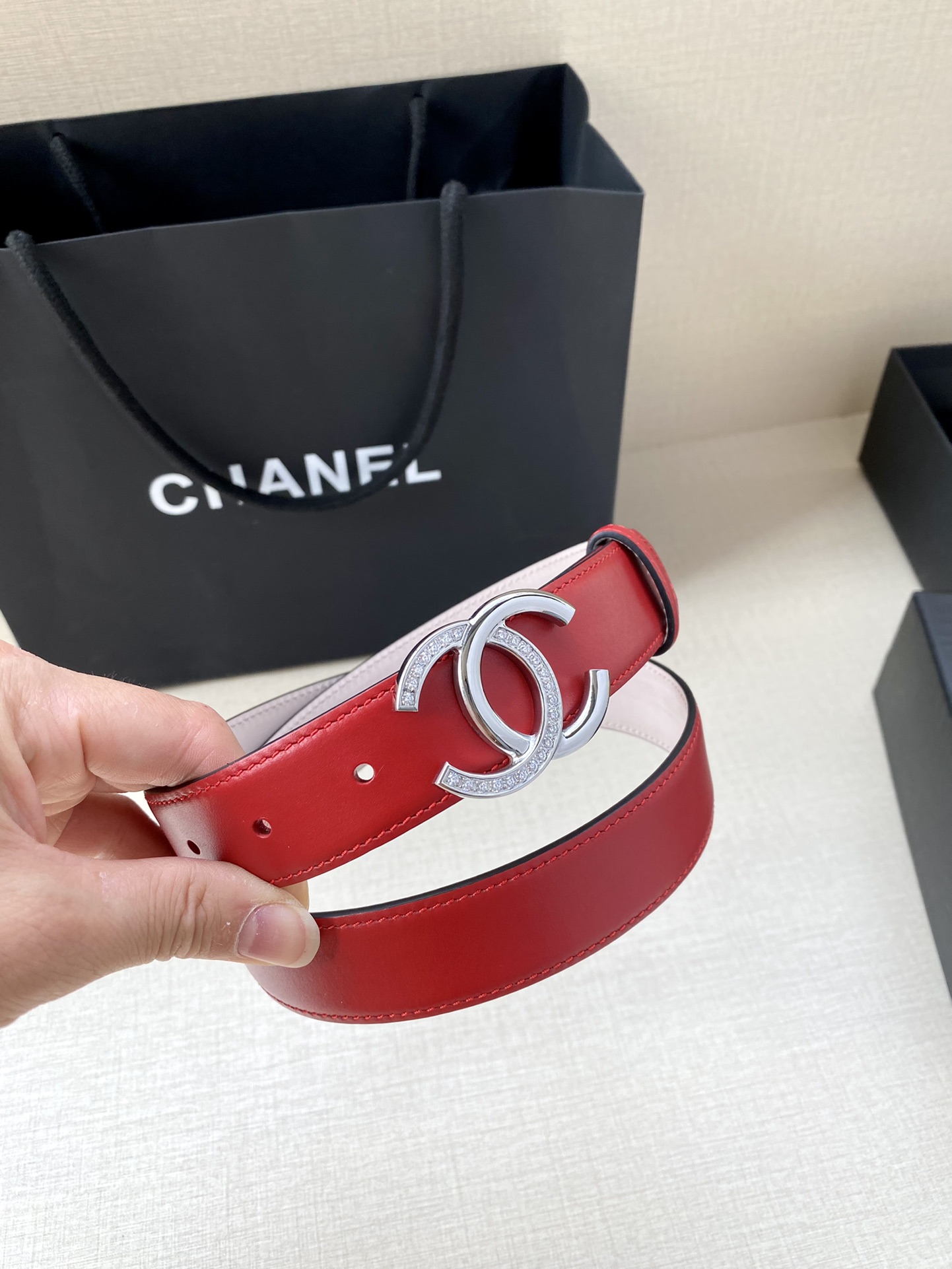C*hanel Belts Top Quality 30MM