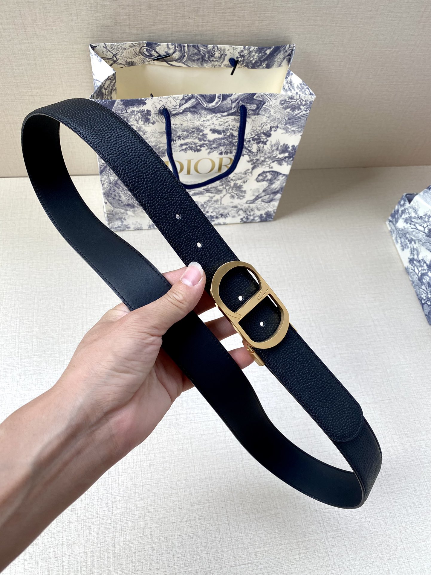 D*ior Belts Top Quality 35MM