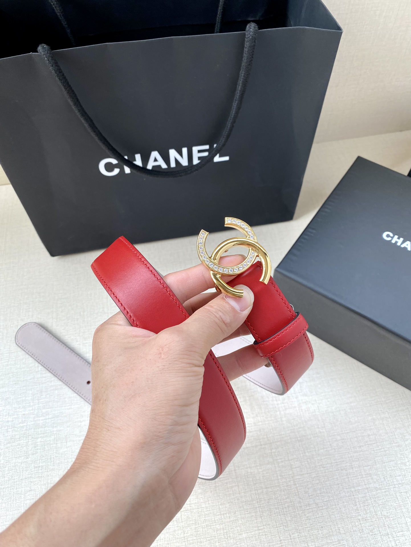 C*hanel Belts Top Quality 30MM