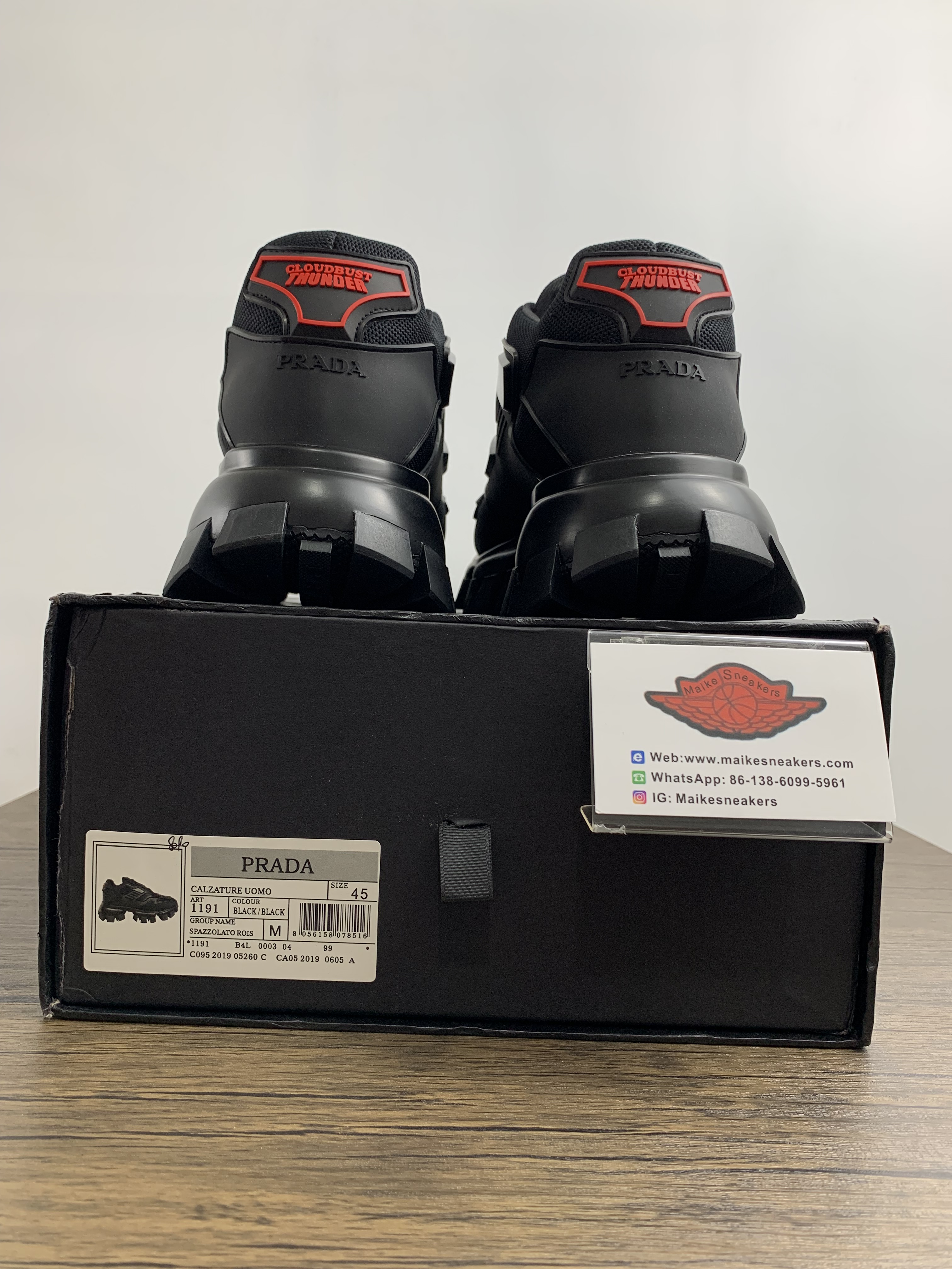 Men Women P*rada Top Sneaker