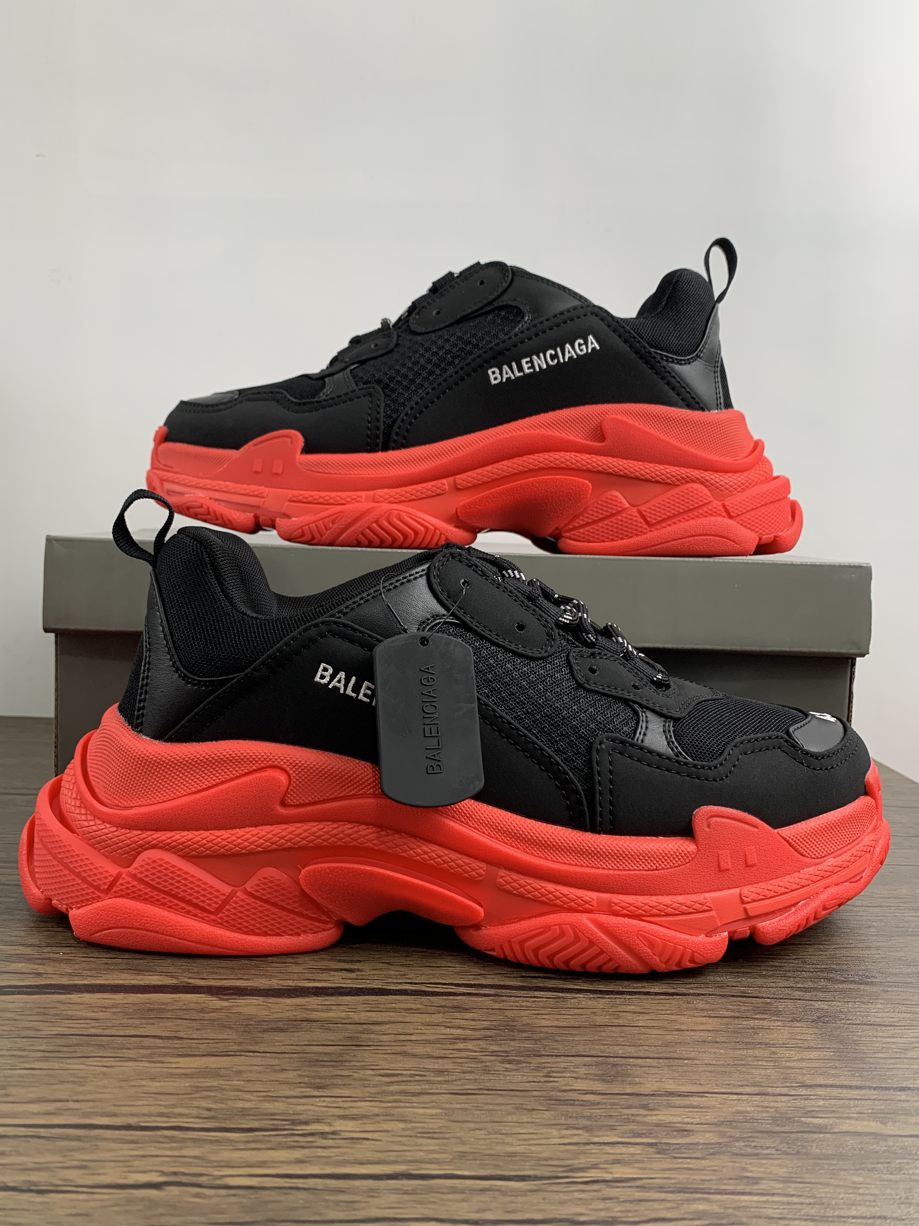 Women men B*alenciaga Top Sneakers