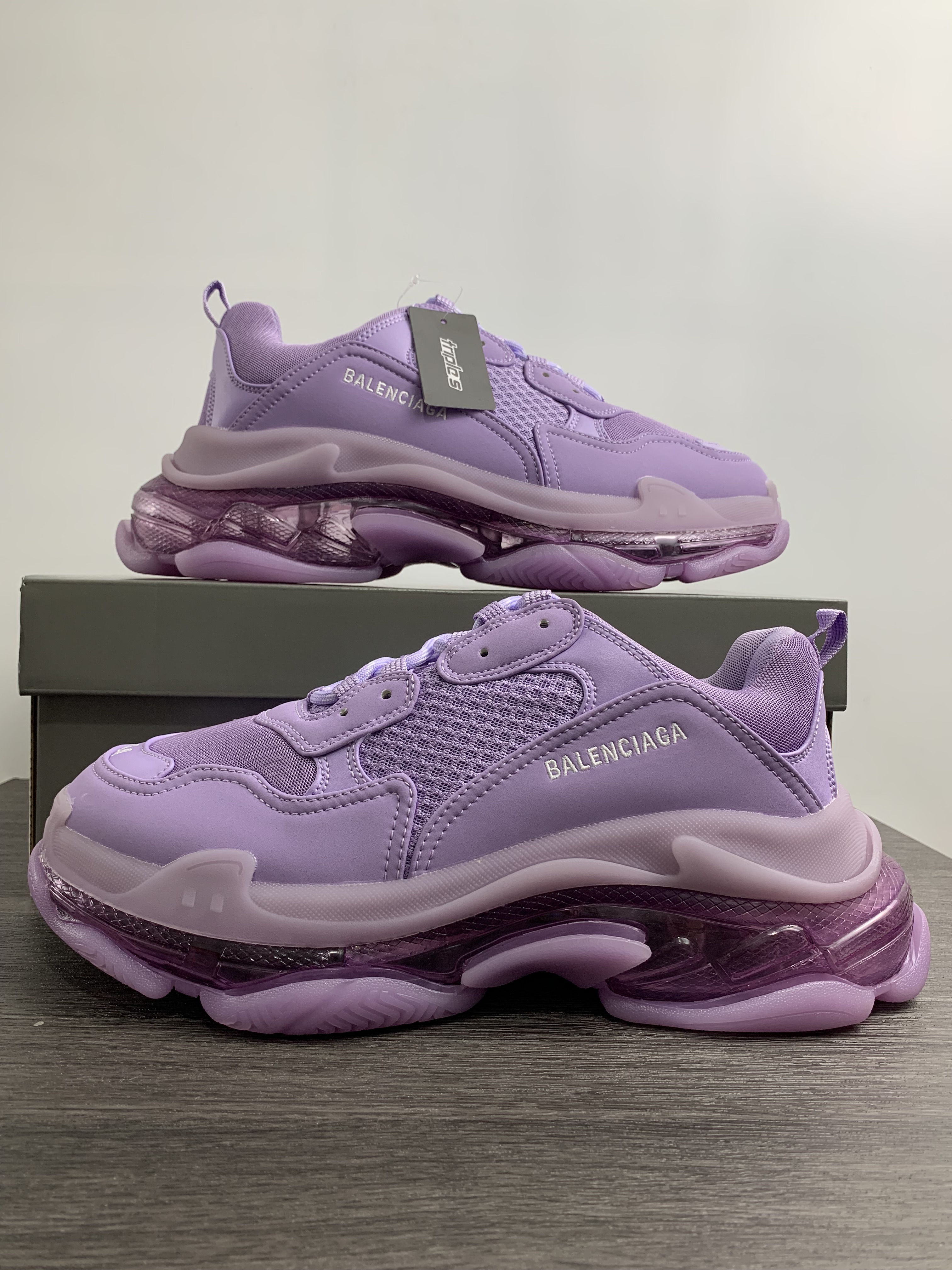 Men Women B*alenciaga Top Sneakers