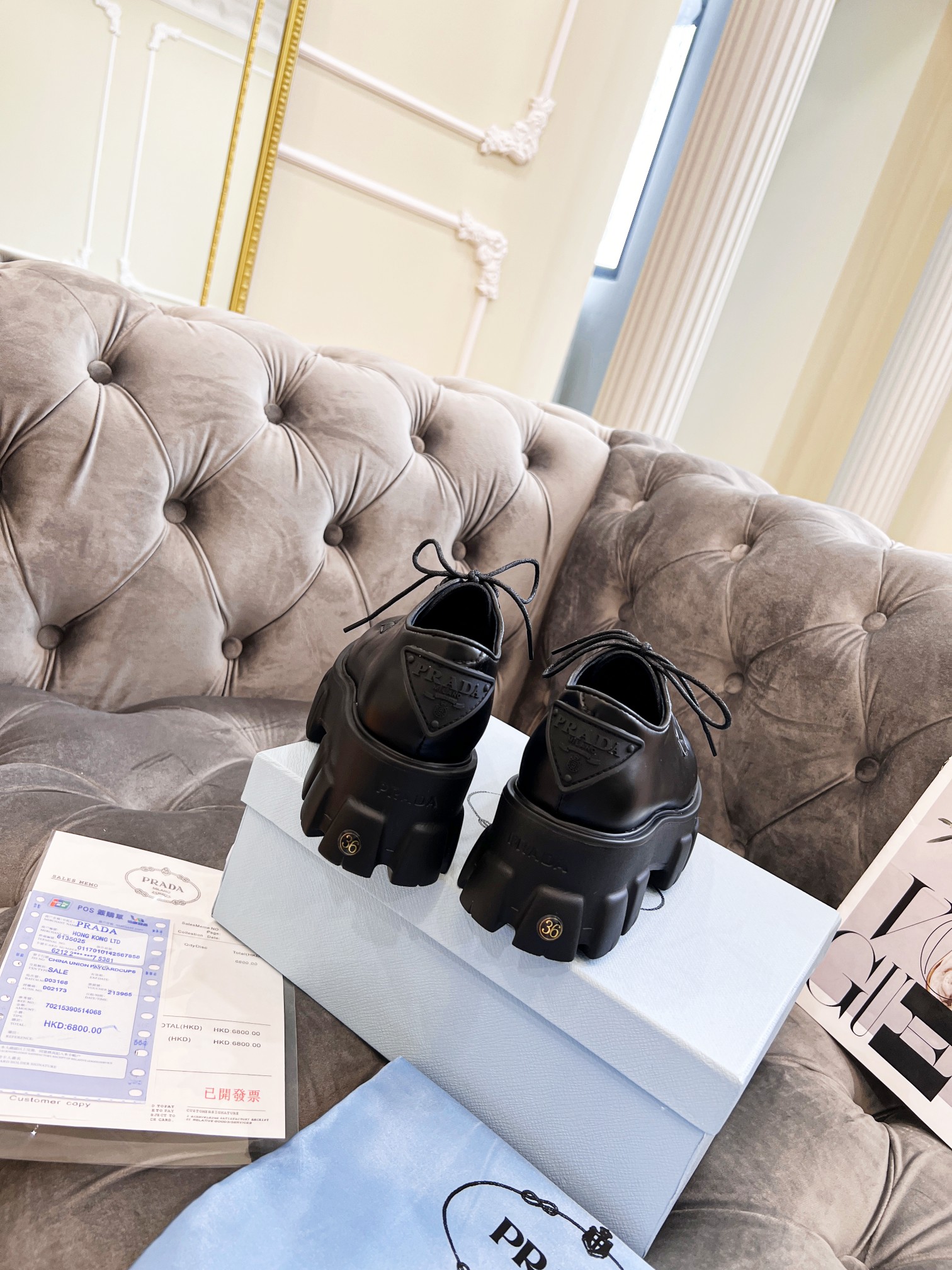 Men Women P*rada Top Sneaker