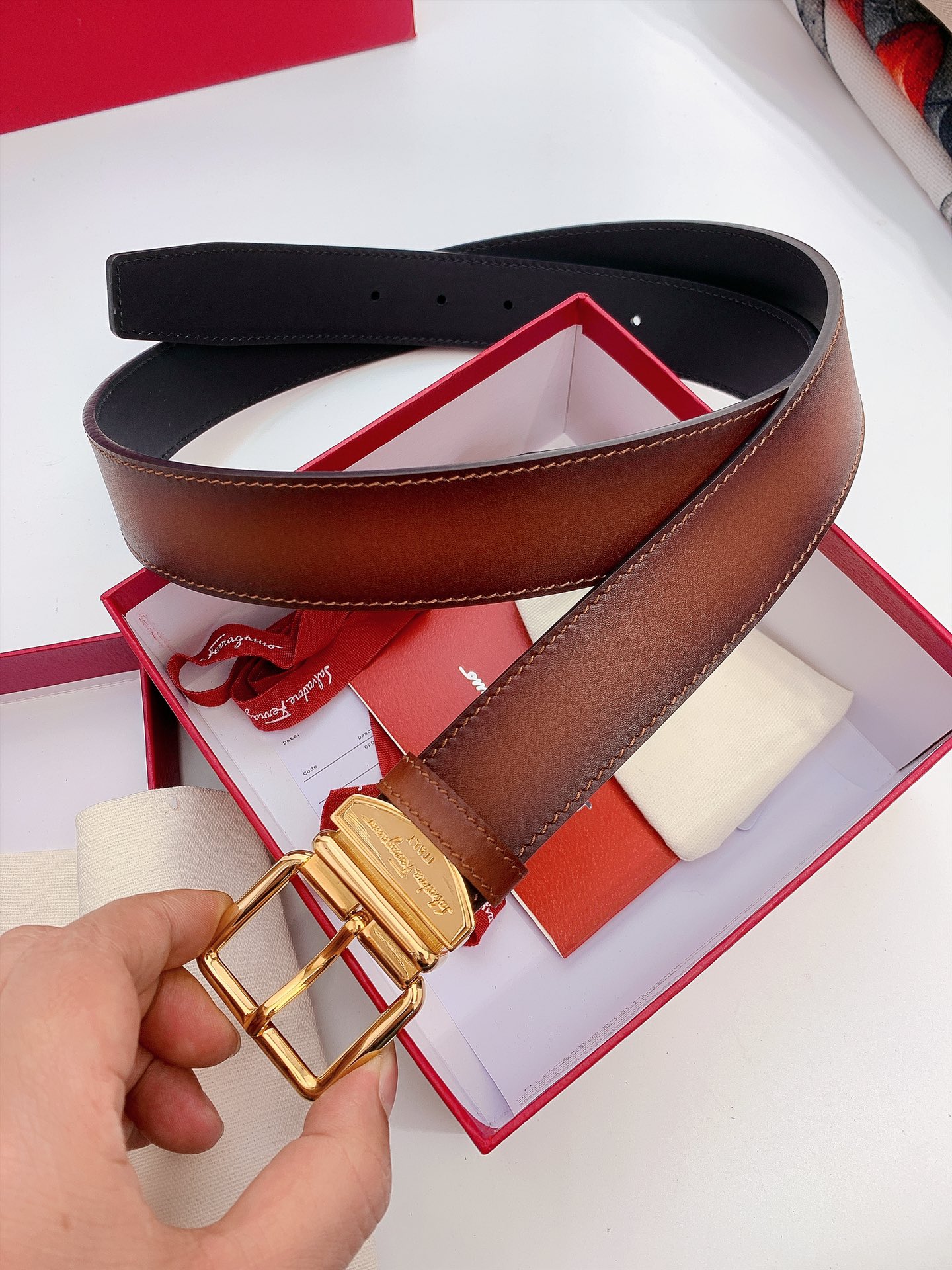 F*erragamo Belts Top Quality 35MM