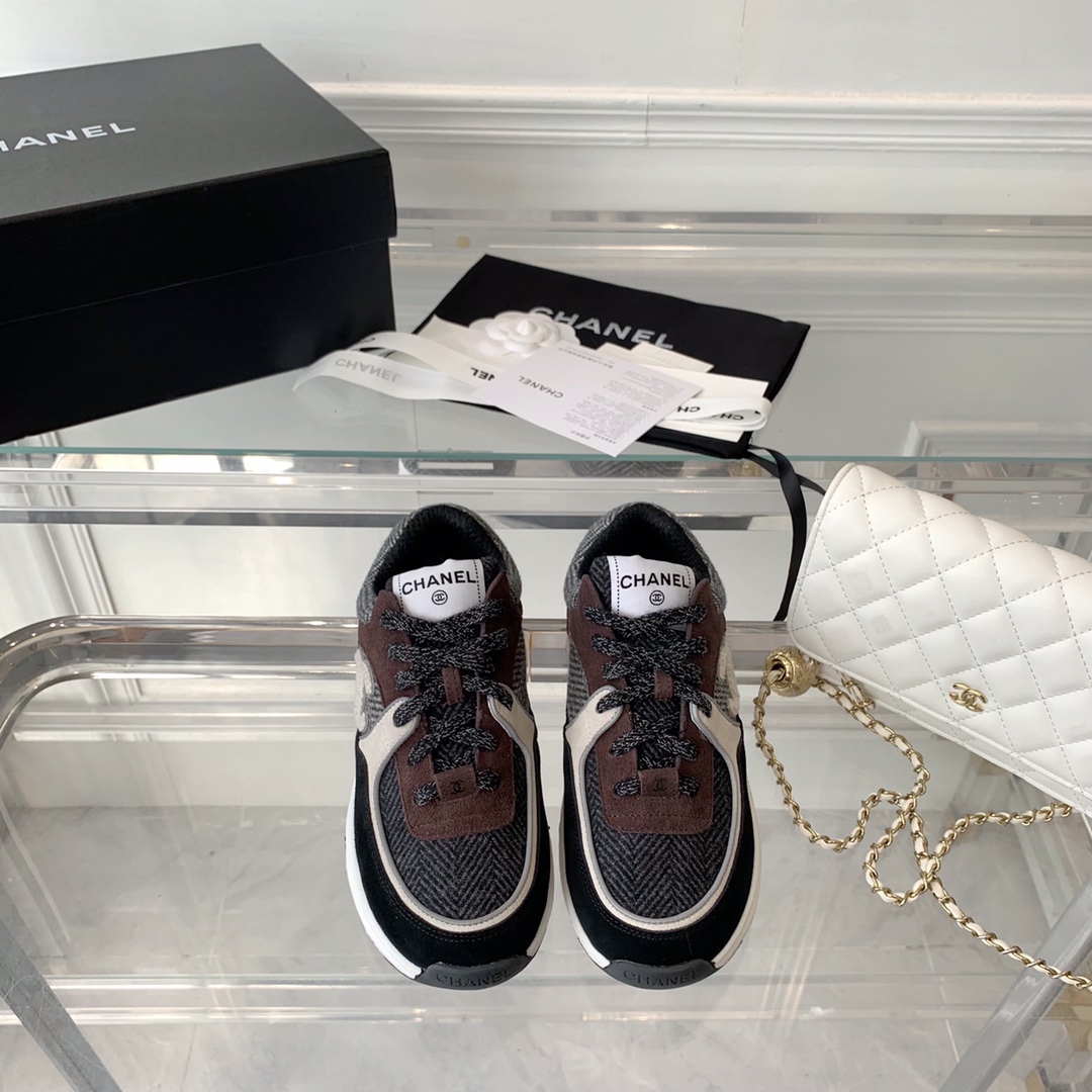 Women C*hanel Top Sneaker