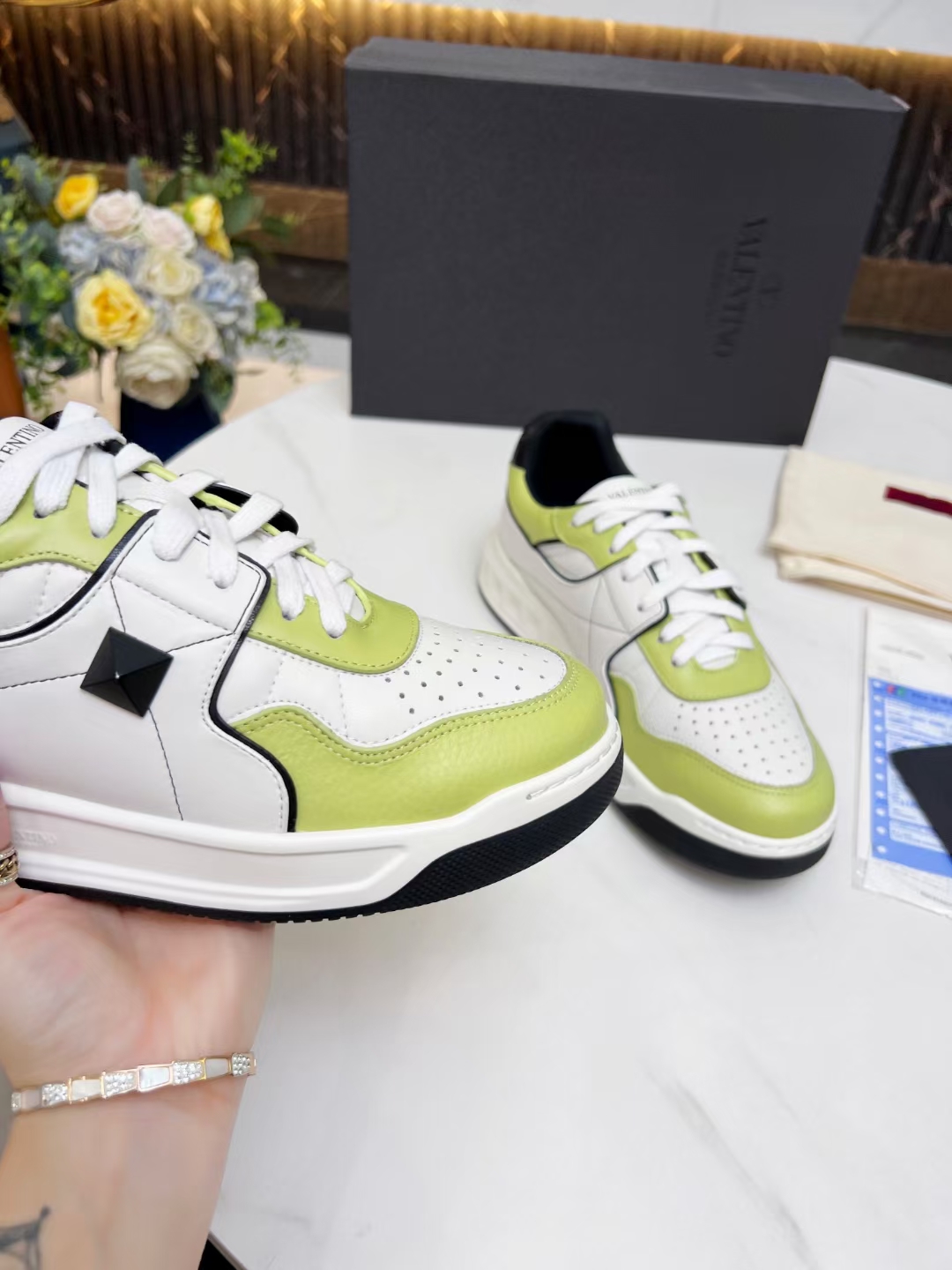 Women Men V*alentino Sneakers Maikesneakers