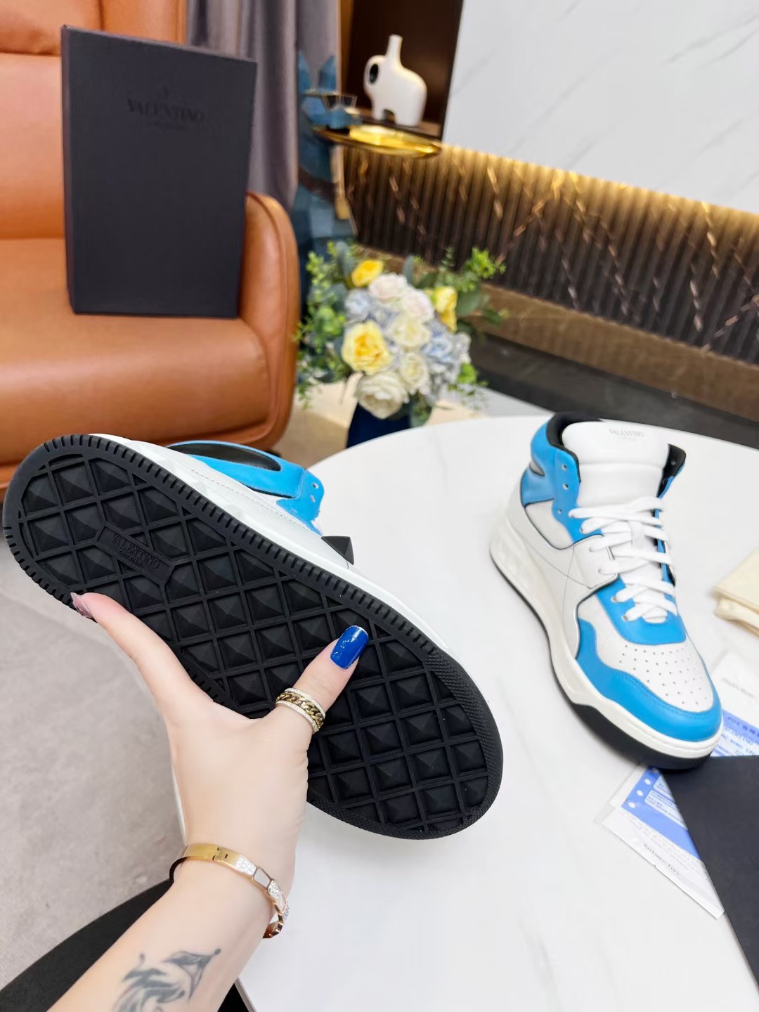 Women Men V*alentino Sneakers Maikesneakers