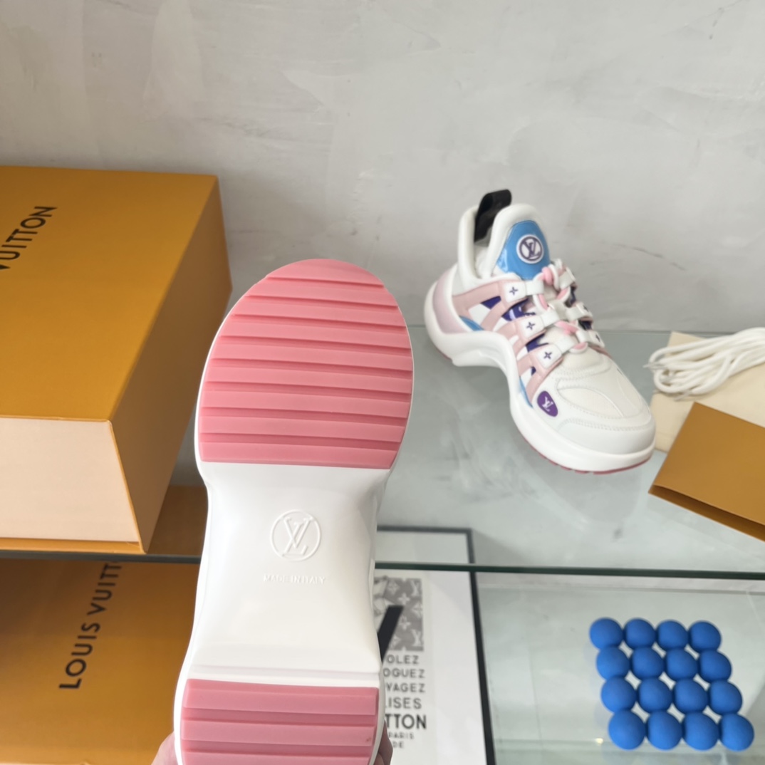 Women L*ouis V*uitton Top Sneaker Sneakers Maikesneakers