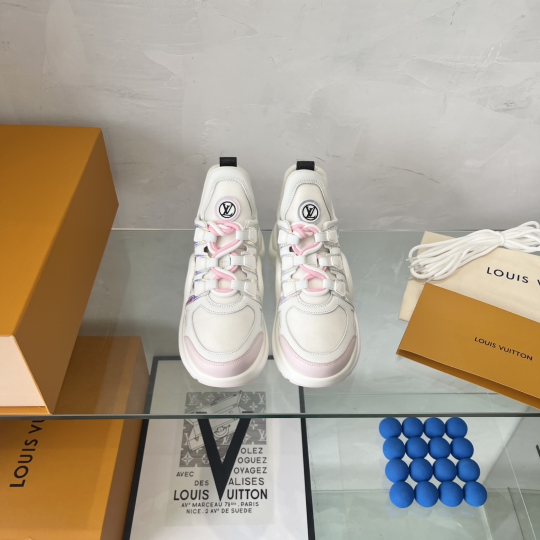 Women L*ouis V*uitton Top Sneaker Maikesneakers