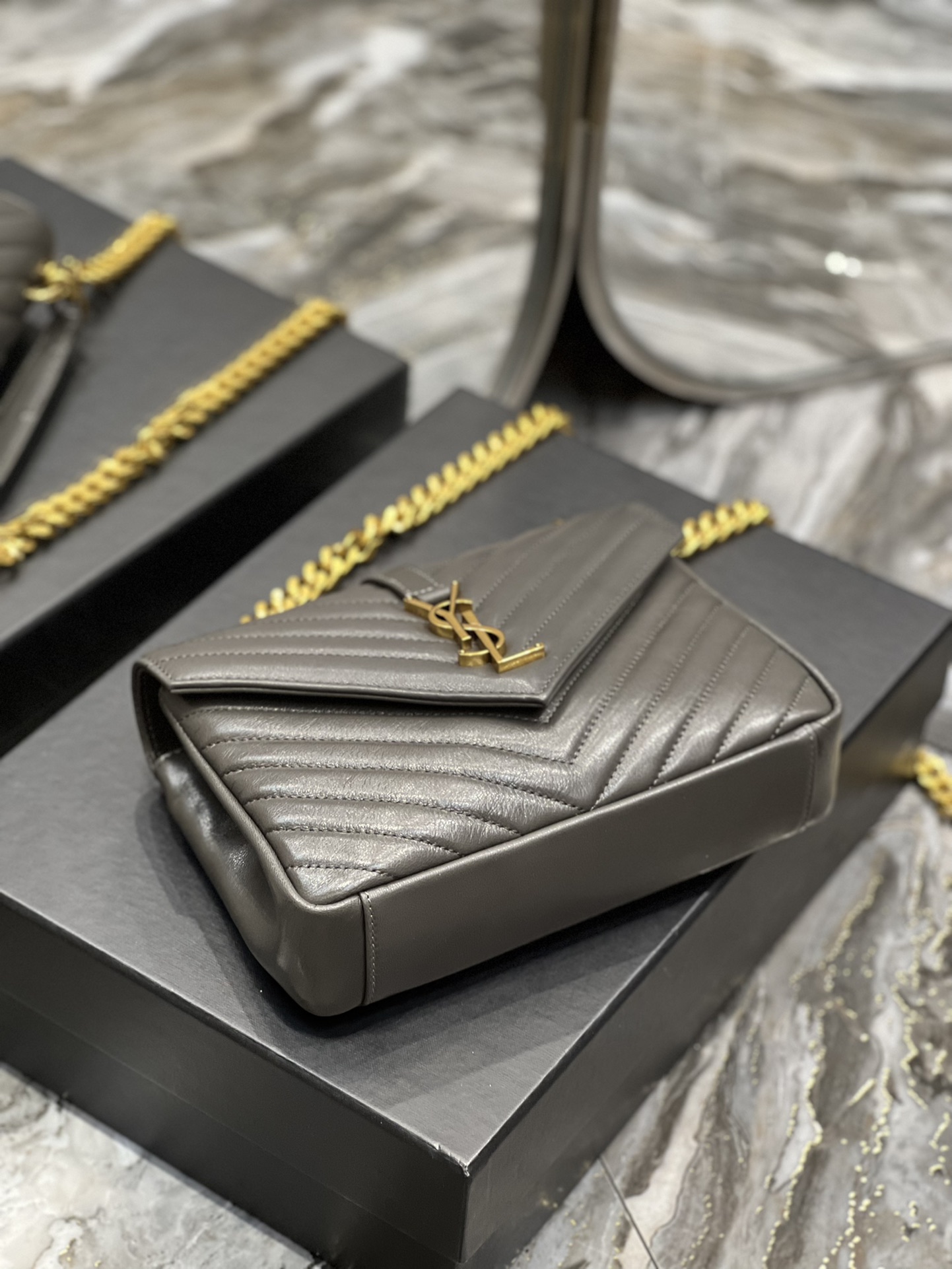 Y*SL Bag Top Quality 24*17*6CM