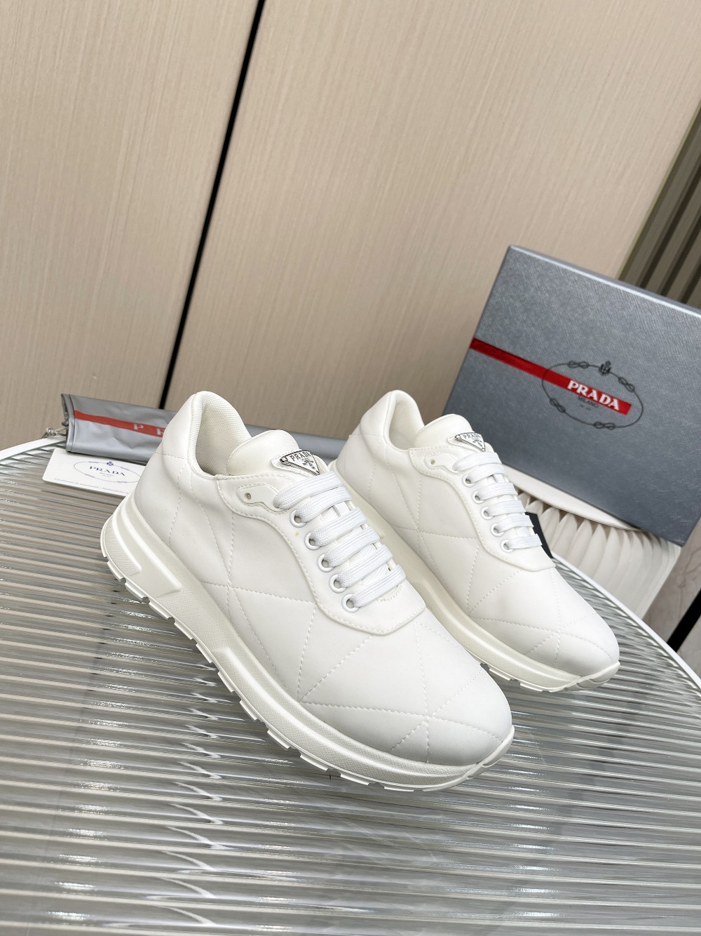 Men P*rada Top Sneaker ( )