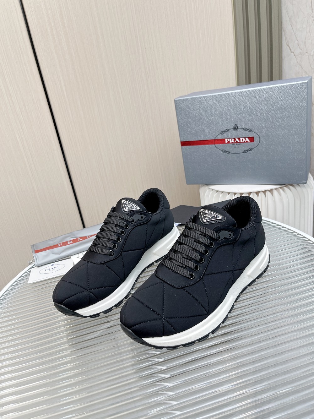 Men P*rada Top Sneaker ( )