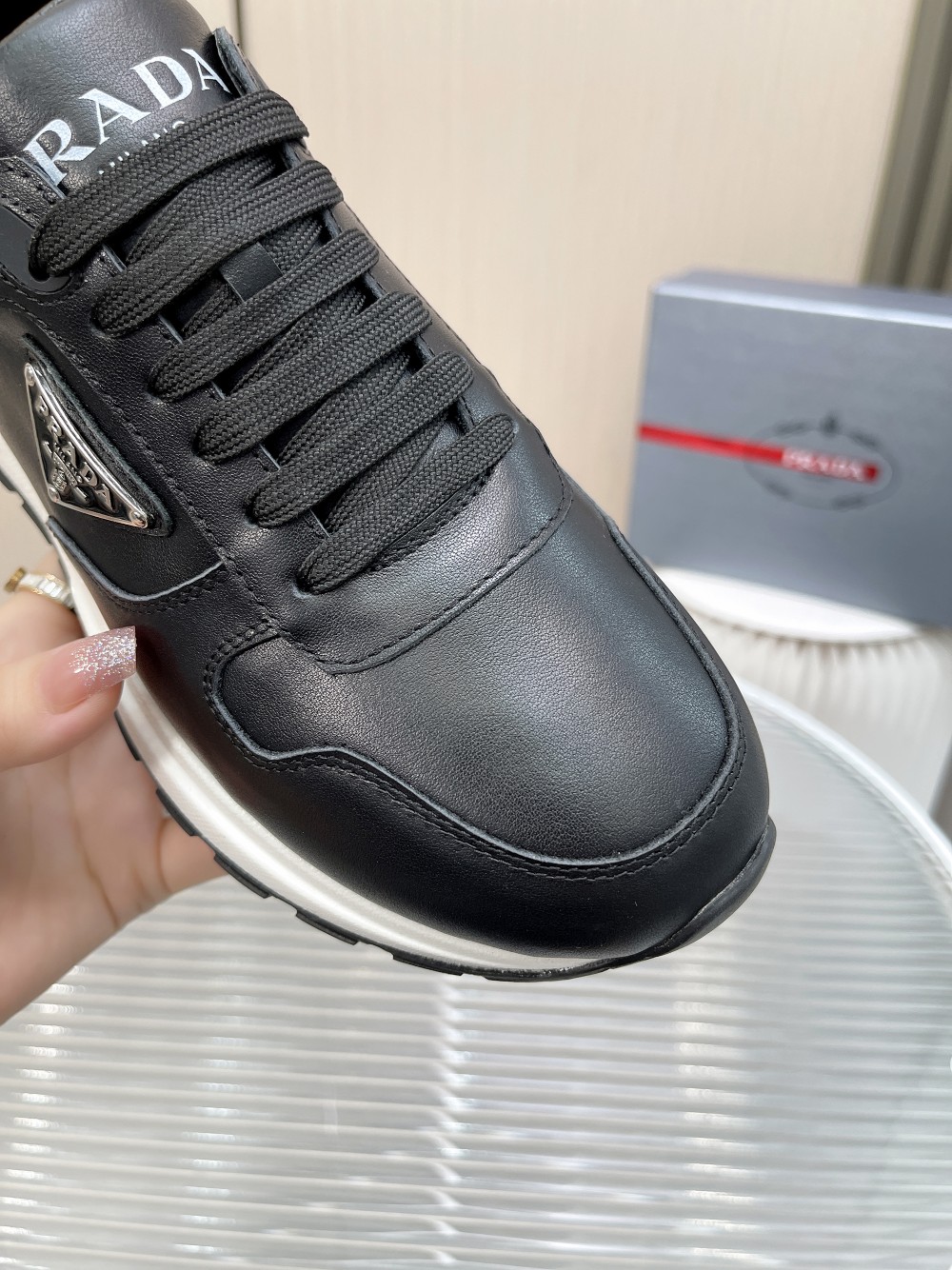 Men P*rada Top Sneaker （ ）