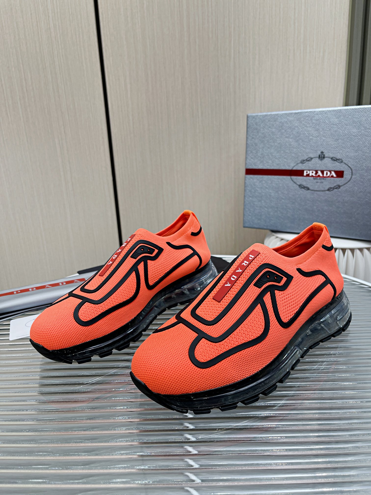 Men Women P*rada Top Sneaker ( )