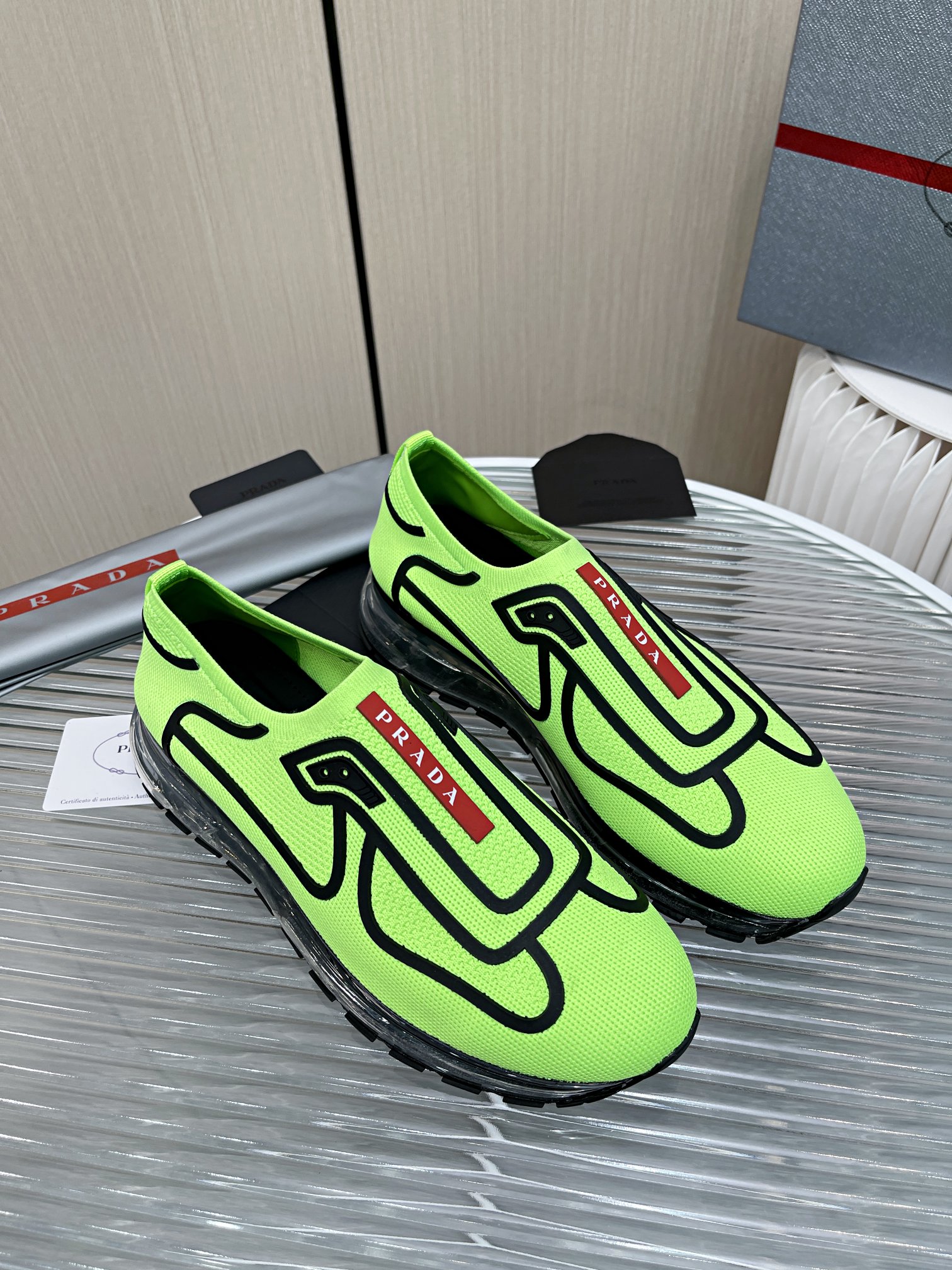 Men P*rada Top Sneaker （ ）