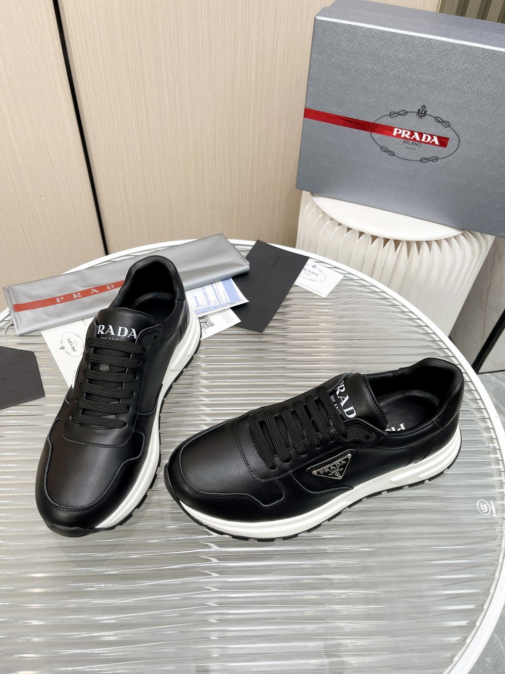 Men P*rada Top Sneaker （ ）