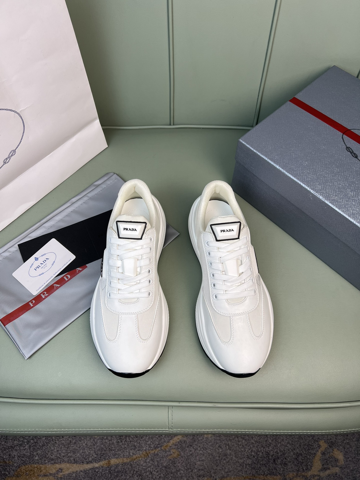 Men P*rada Top Sneaker （ ）