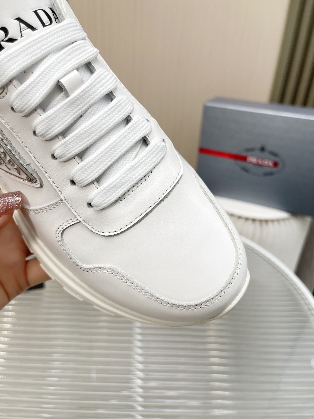 Men P*rada Top Sneaker （ ）