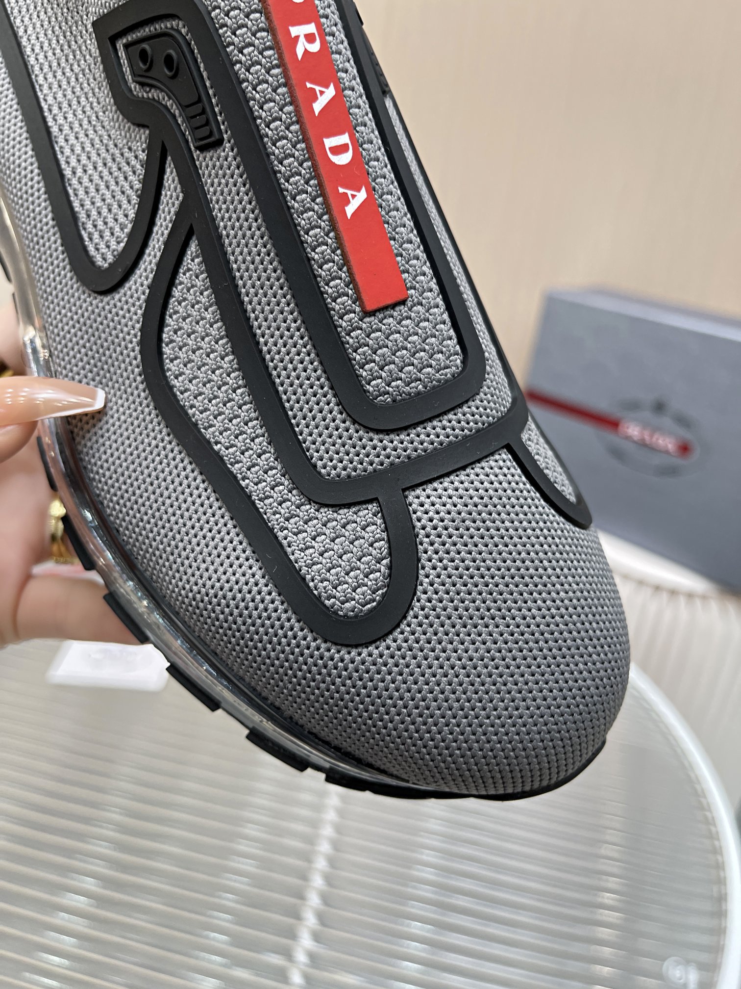 Men P*rada Top Sneaker ( )