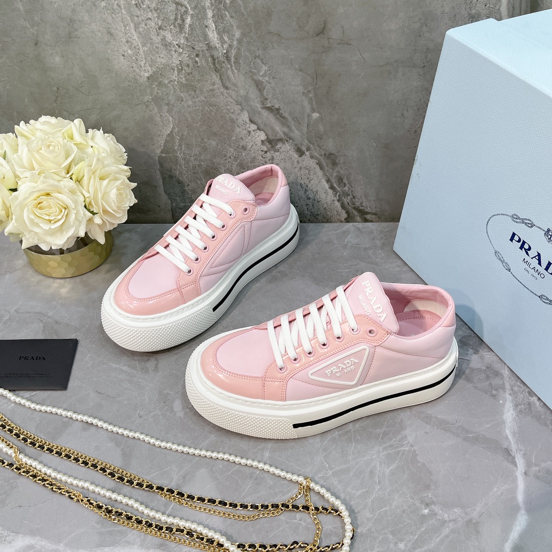 Men Women P*rada Top Sneaker ( )