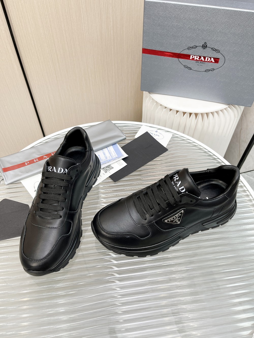 Men P*rada Top Sneaker ( )